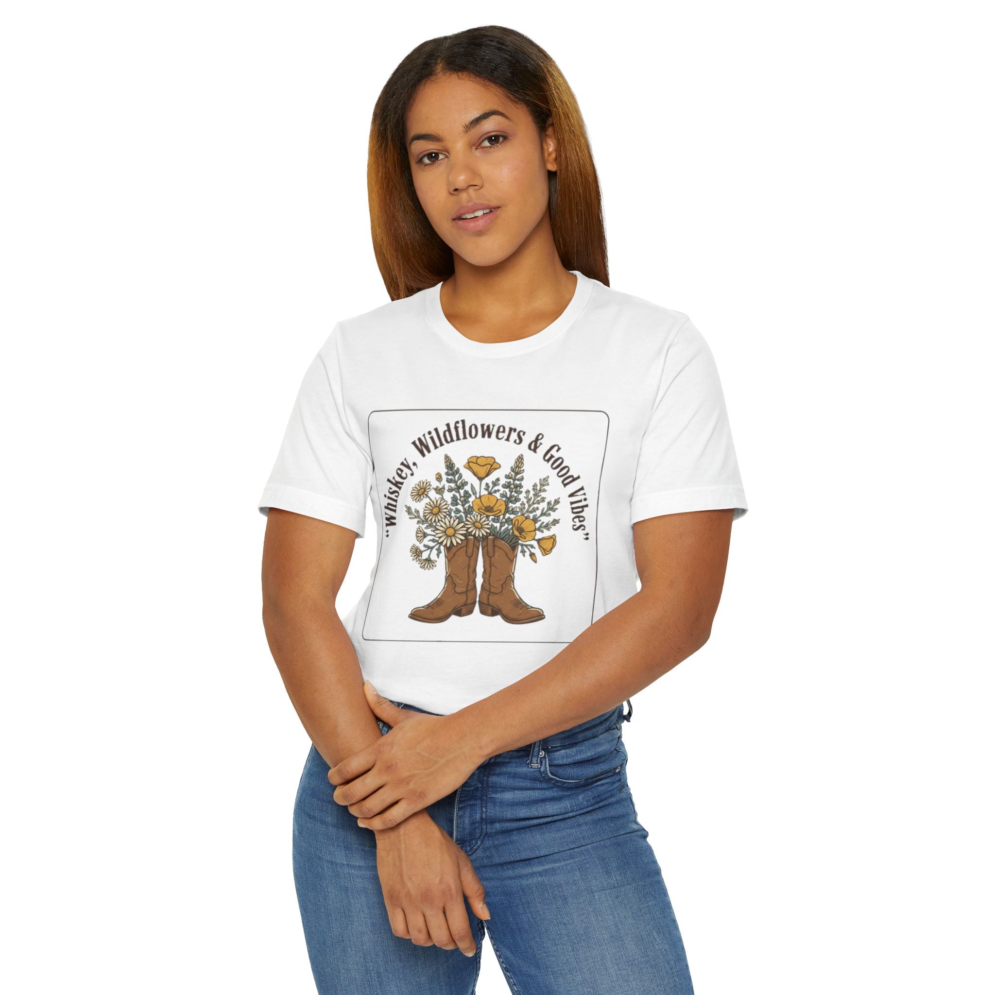 Wildflowers & Good Vibes Graphic Tee | Graphic Tee