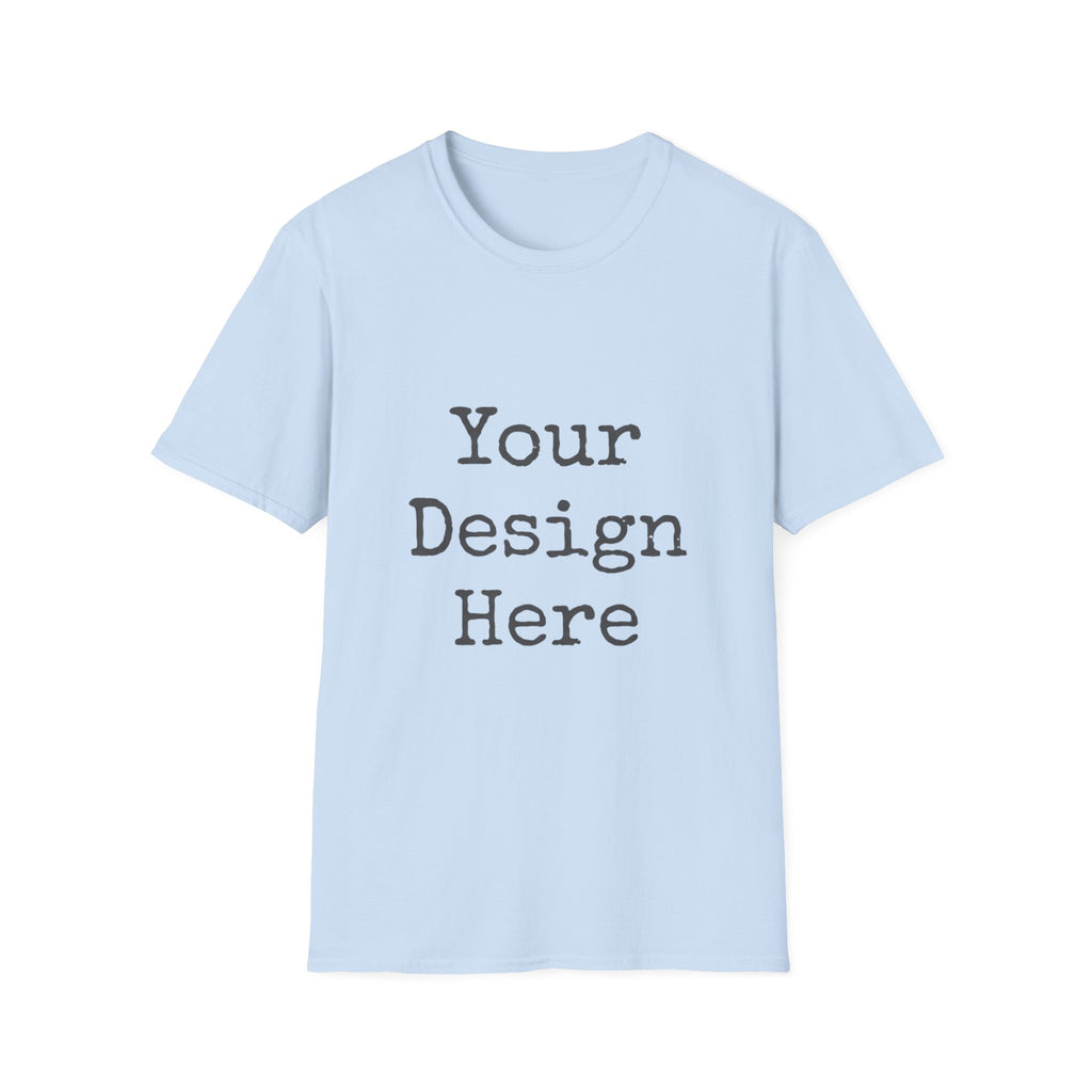 Customizable White T‑Shirt — Your Design Here Tee