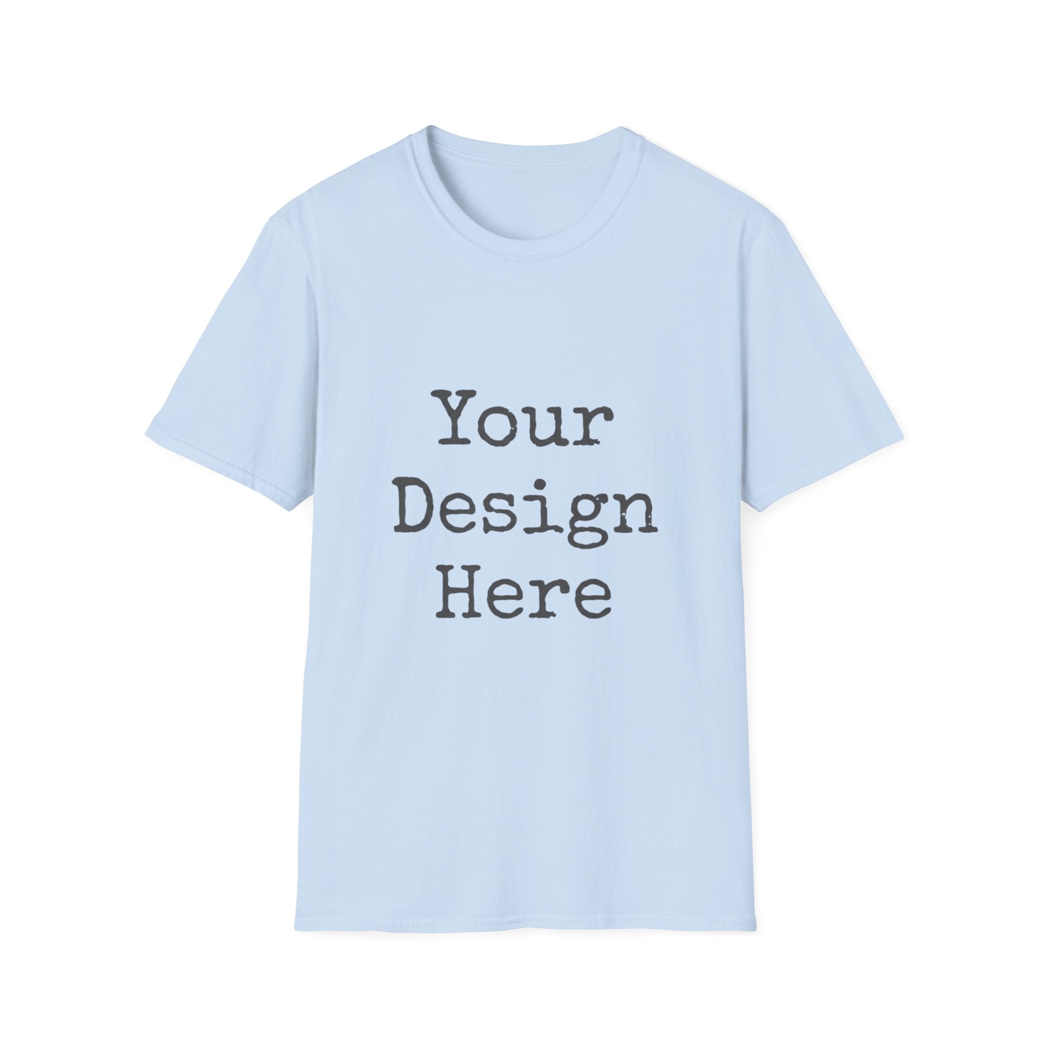 Customizable White T‑Shirt — Your Design Here Tee