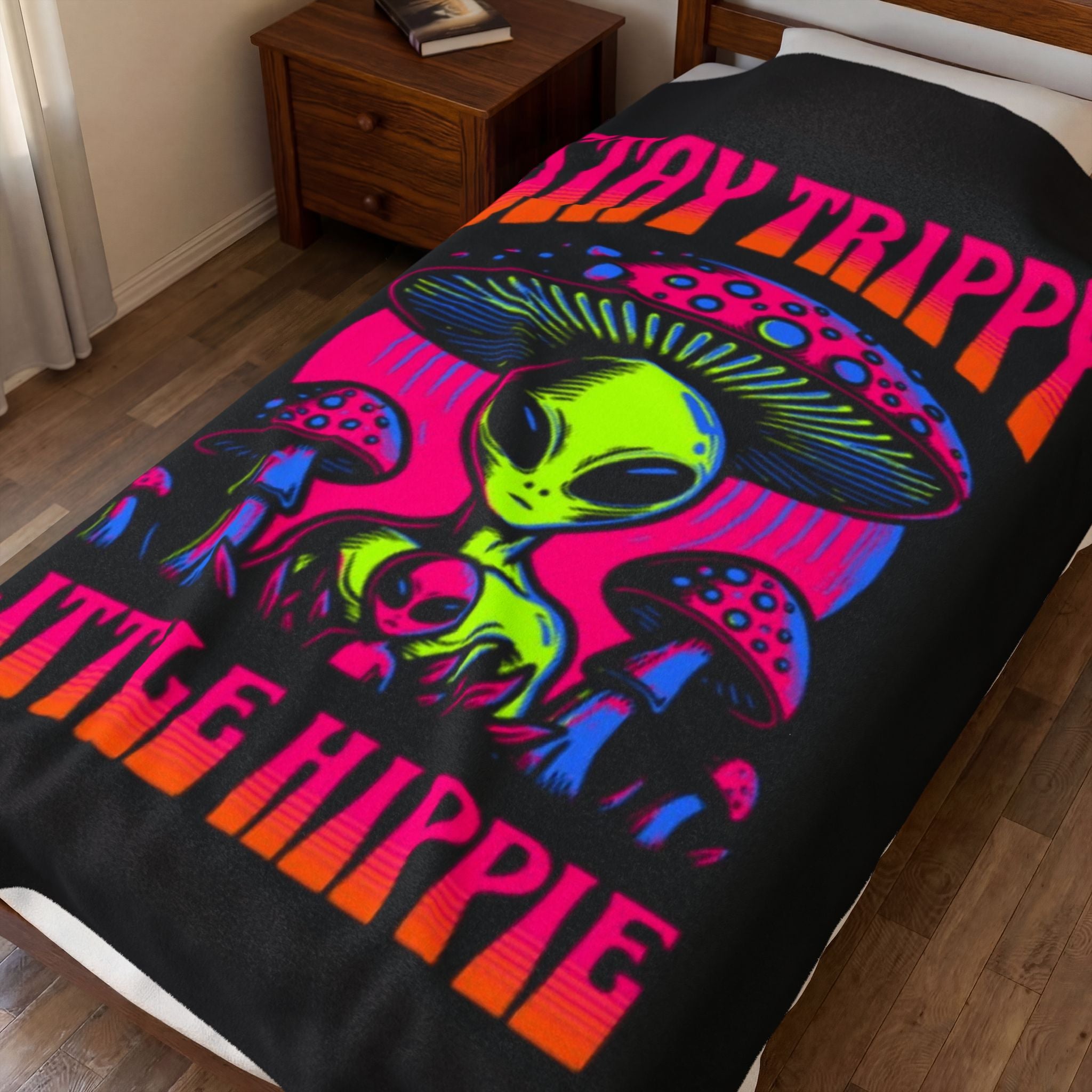 Velveteen Plush Blanket - Customizable Cozy Throw for Home, Gifts & Holidays