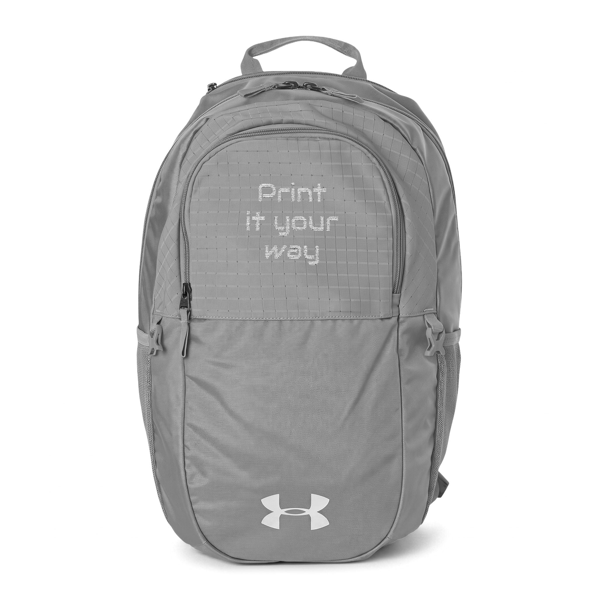 Embroidered Under Armour All Sport Backpack — Custom Monogram Patch