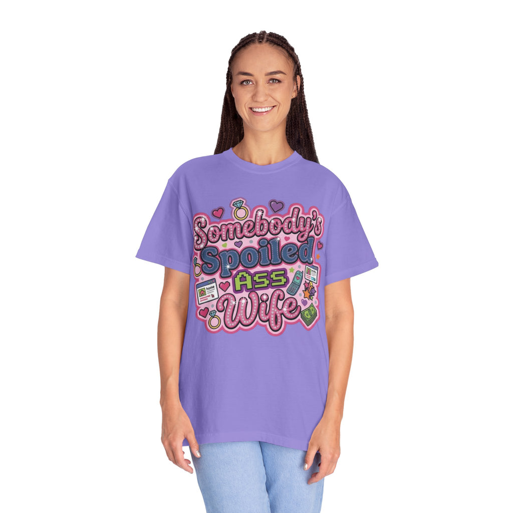 Somebody's Spoiled Ass Wife T-Shirt — Cute Retro Graphic Tee for Wives