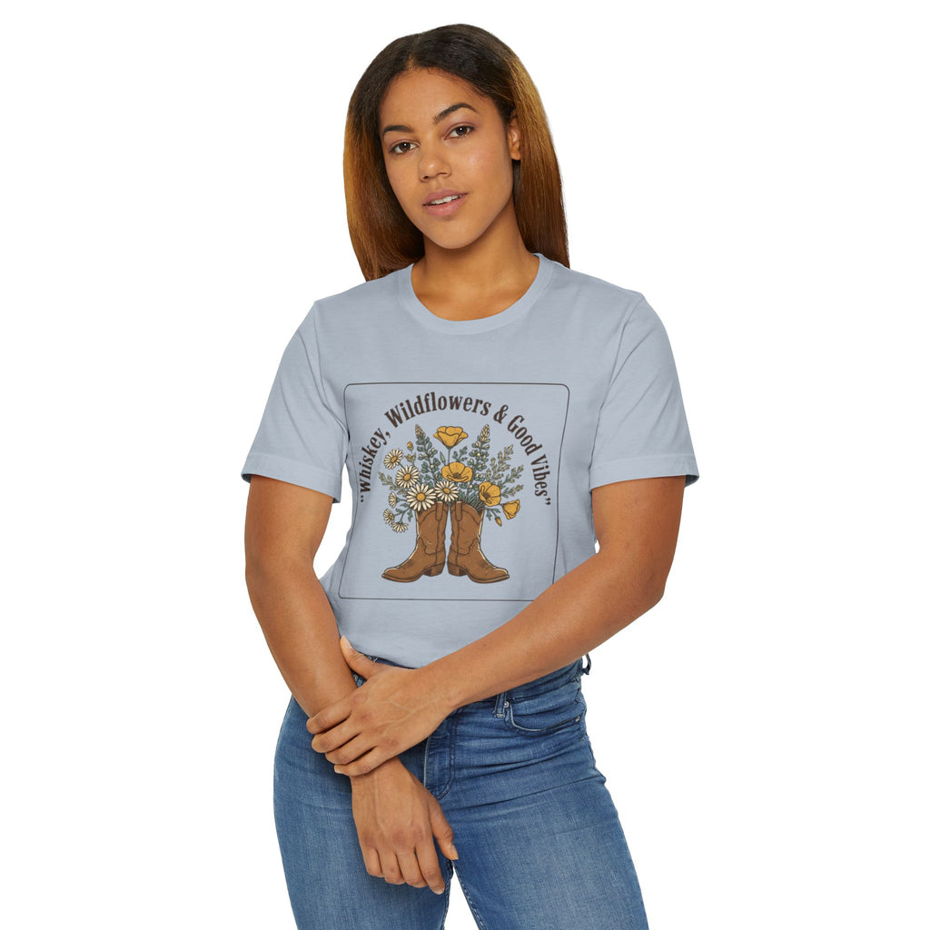Wildflowers & Good Vibes Graphic Tee | Graphic Tee