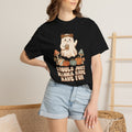 Halloween Ghost T-Shirt — "Ghouls Just Wanna Have Fun" Cute Pumpkin & Mushroom Tee