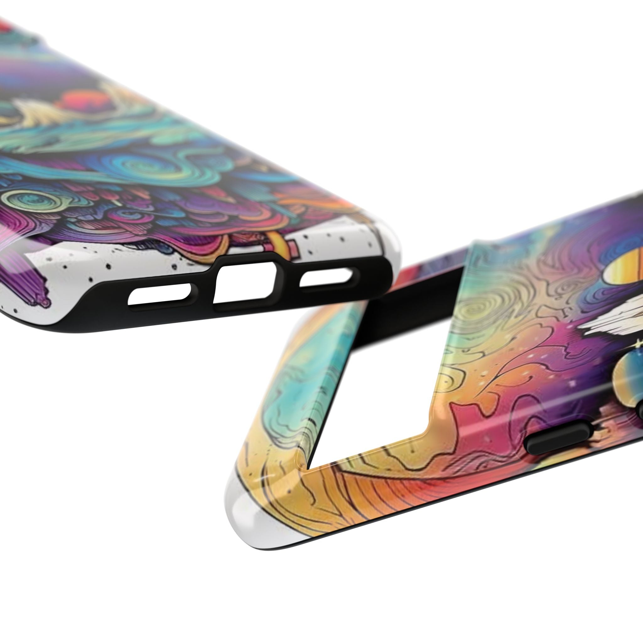 Psychedelic Mountain Sunset Tough Case