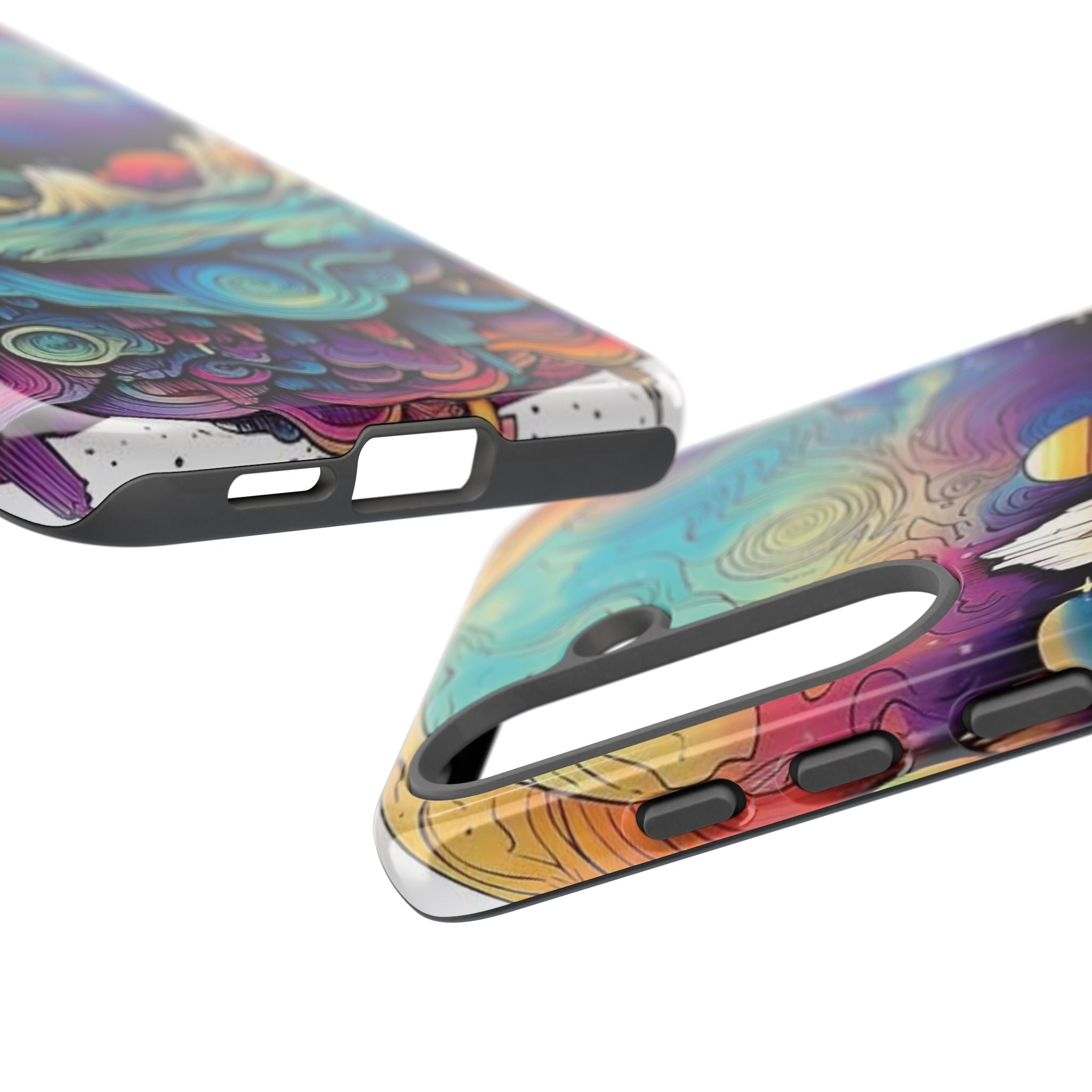 Psychedelic Mountain Sunset Tough Case