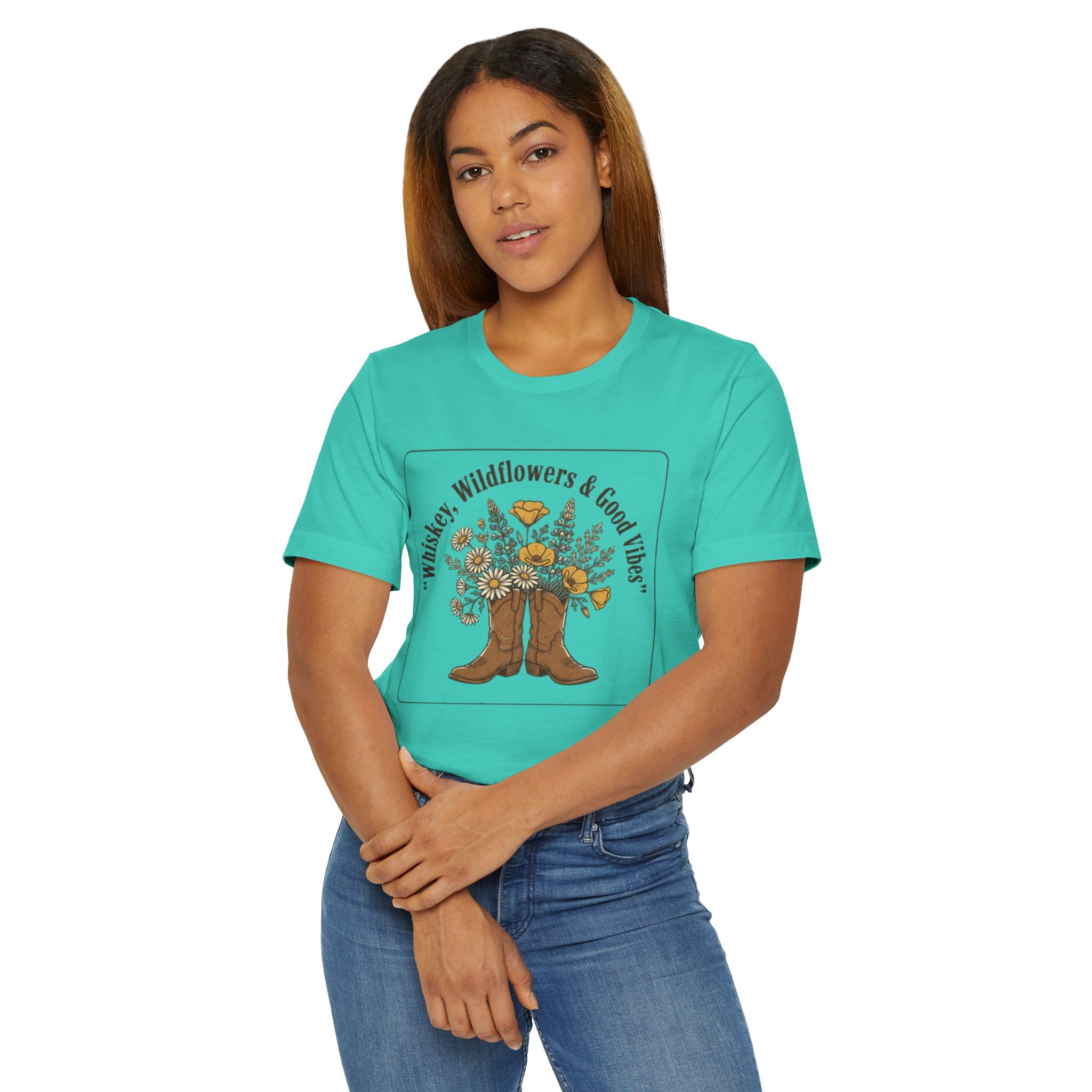 Wildflowers & Good Vibes Graphic Tee | Graphic Tee
