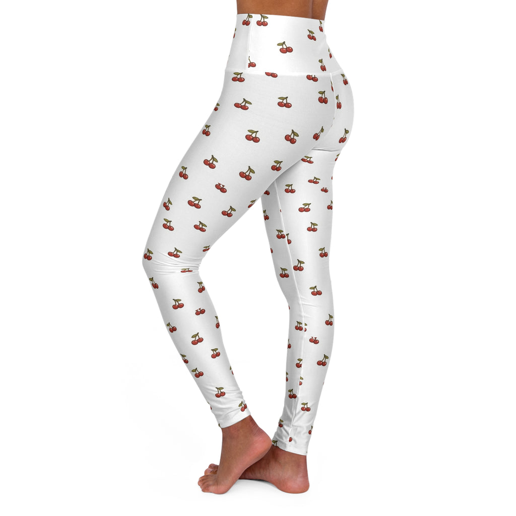 High Waisted Yoga Leggings (AOP)