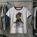 Swag Girl Vibe Women's Ringer Tee