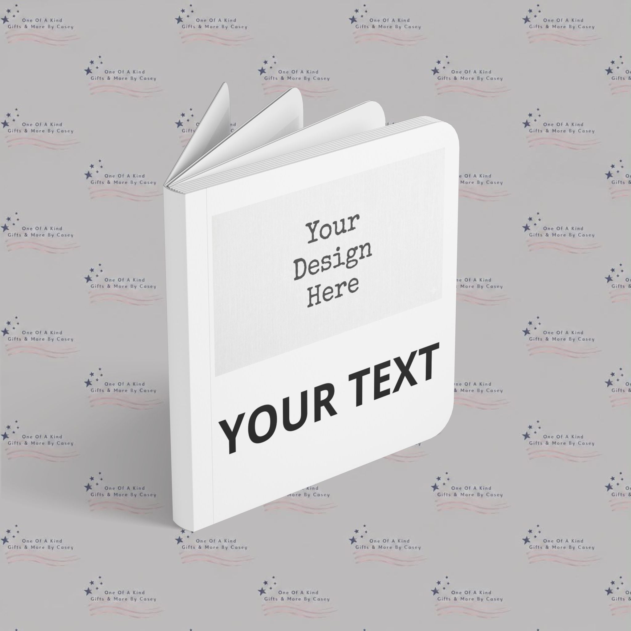Personalized Baby Board Book – Custom Photo/Text Infant Keepsake