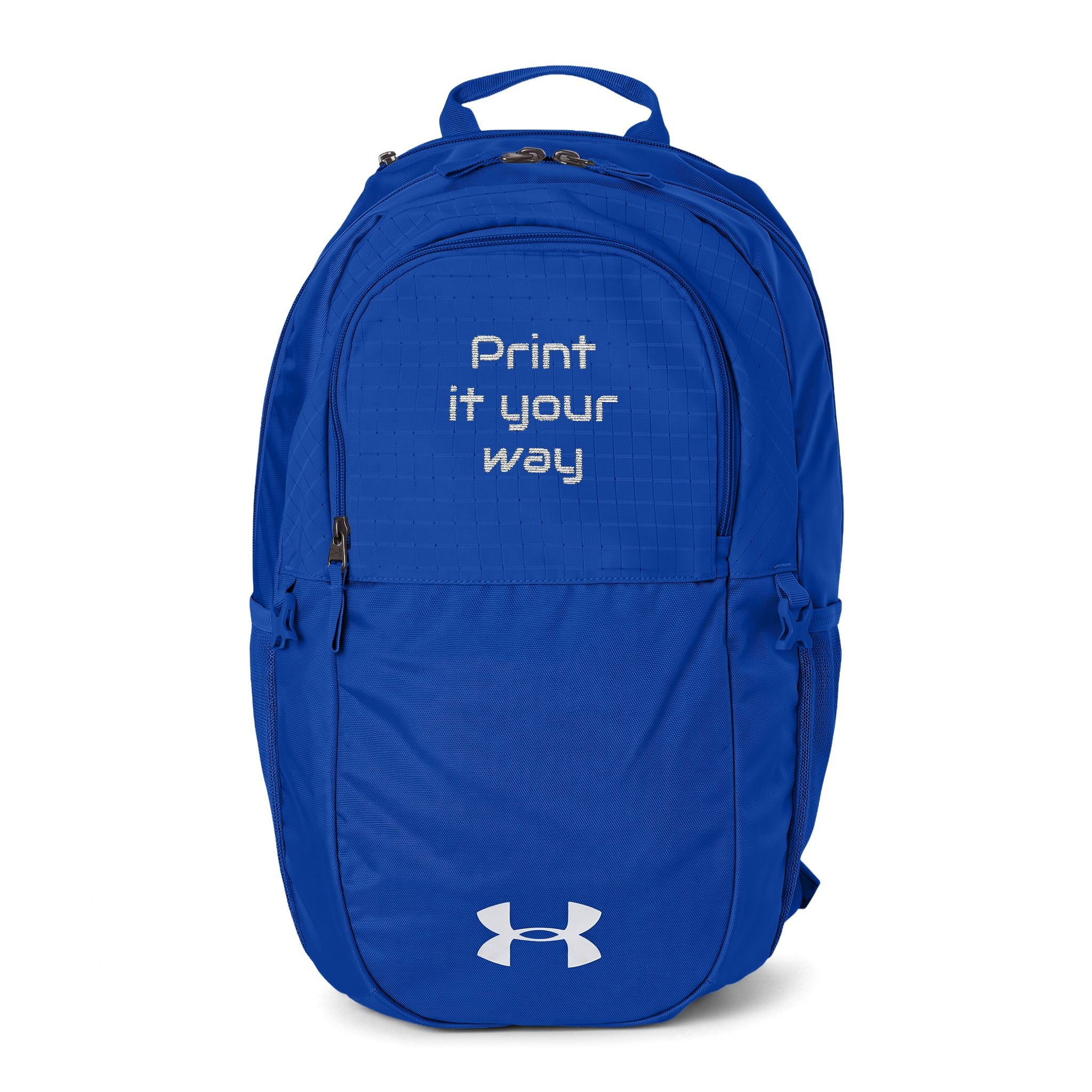 Embroidered Under Armour All Sport Backpack — Custom Monogram Patch