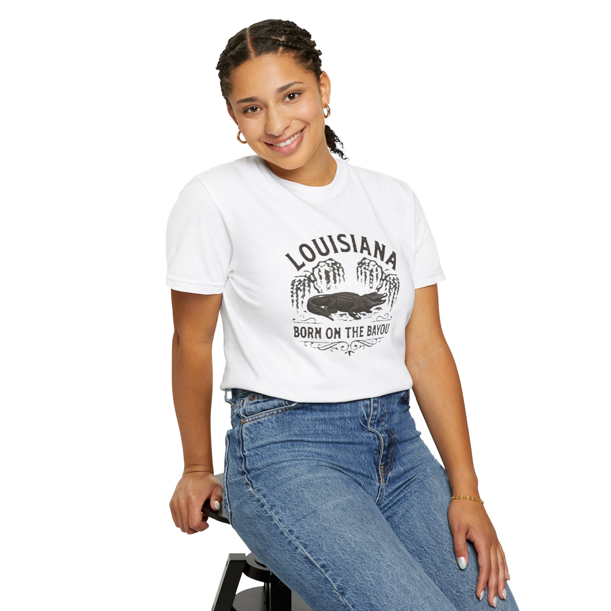 Louisiana Born on the Bayou T-Shirt