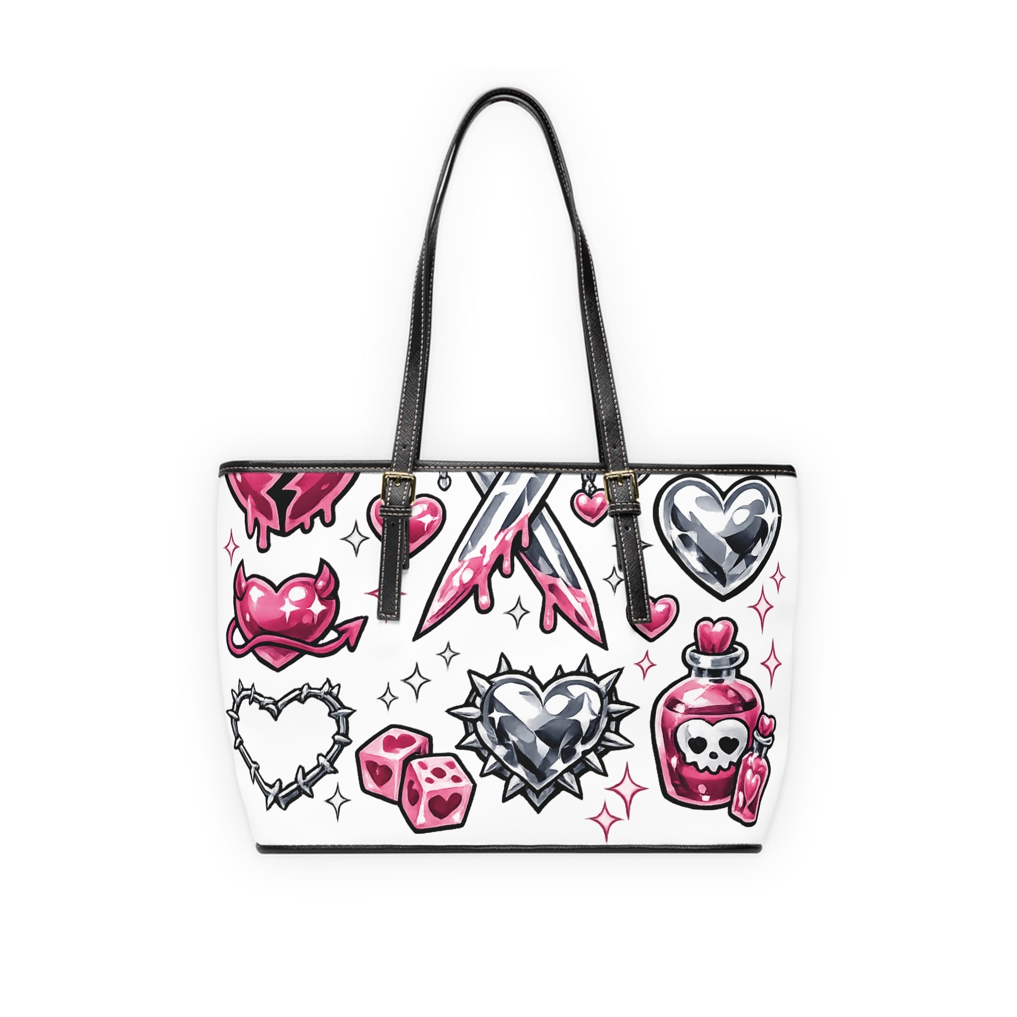 Baddie PU Leather Shoulder Bag