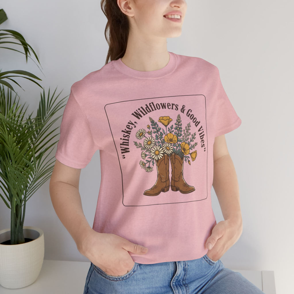 Wildflowers & Good Vibes Graphic Tee | Graphic Tee