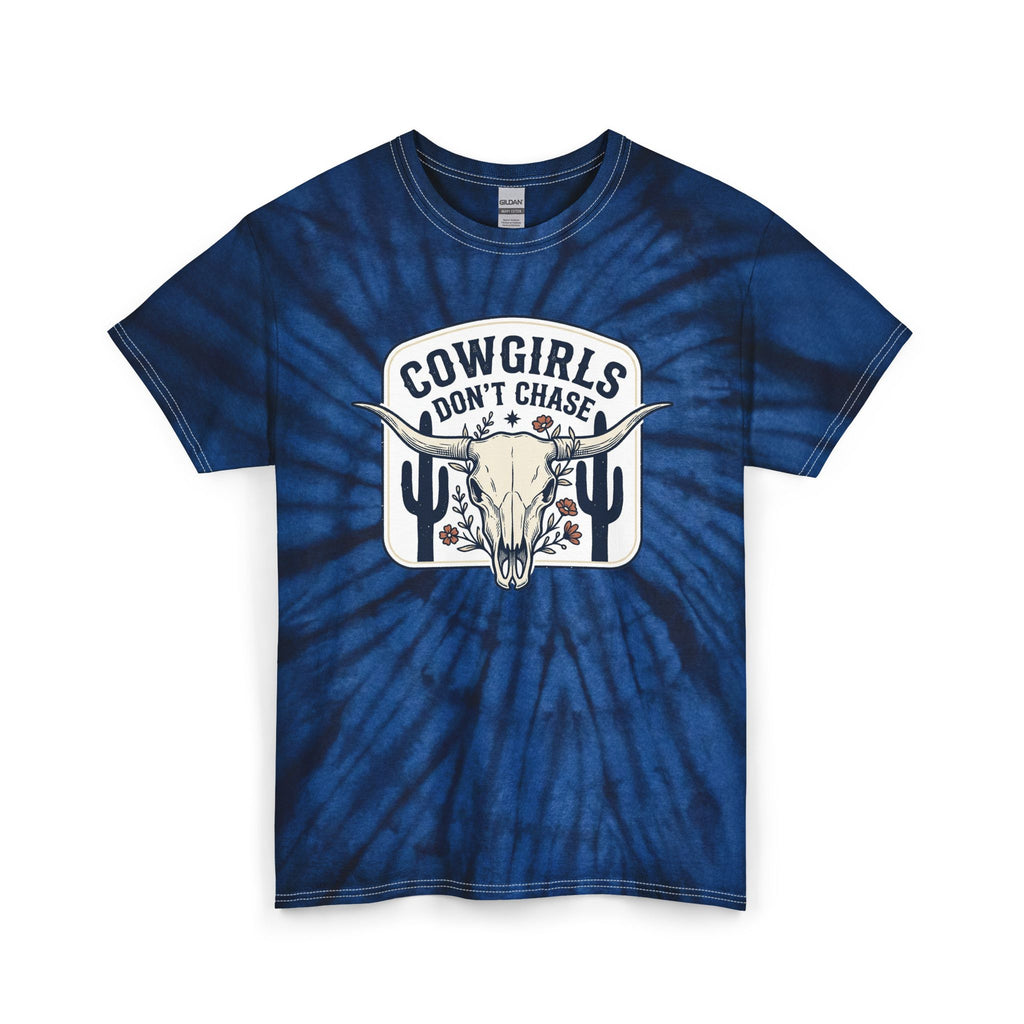 Cowgirls Don’t Chase Tie-Dye Tee