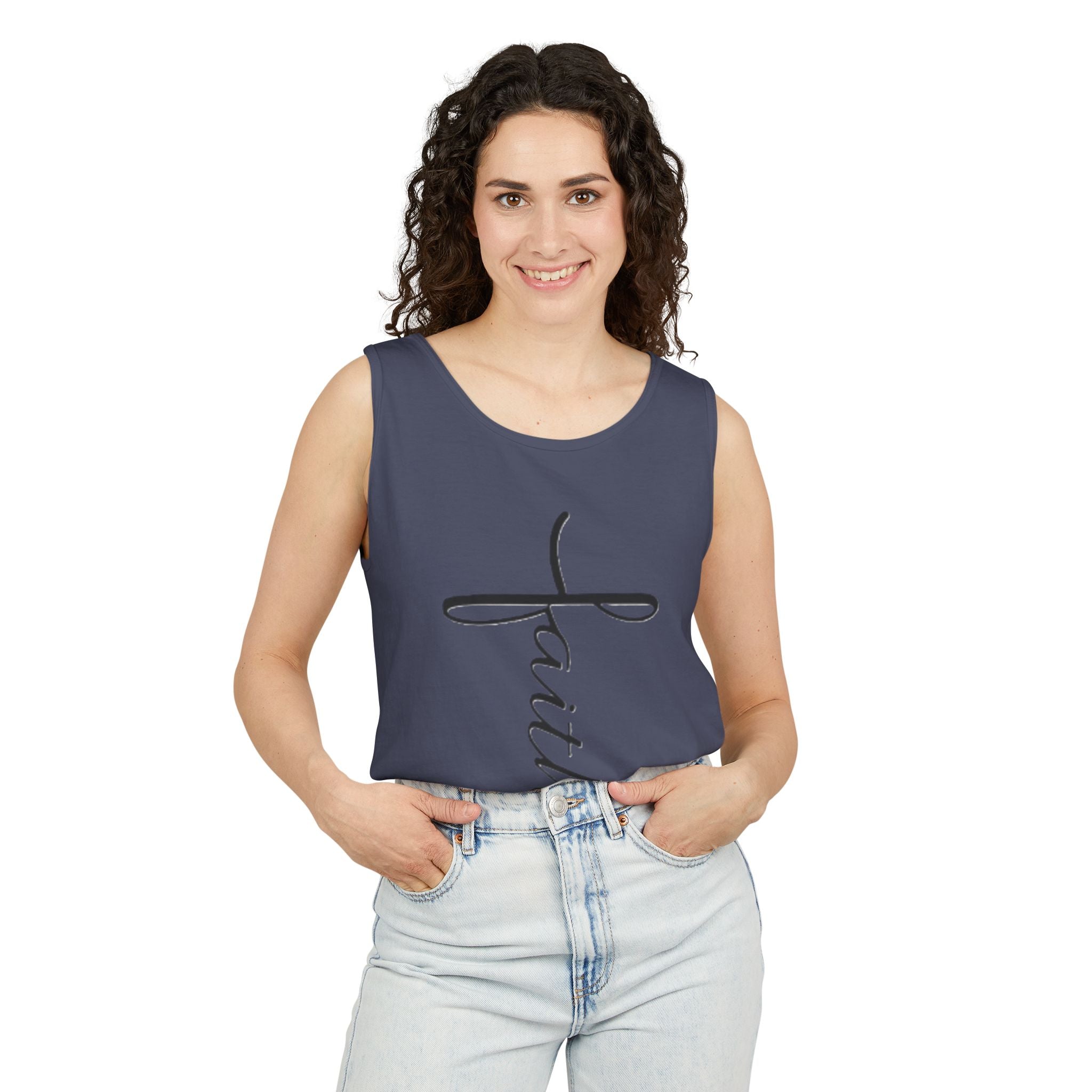 Garment-Dyed Tank Top — Custom Your Design Here