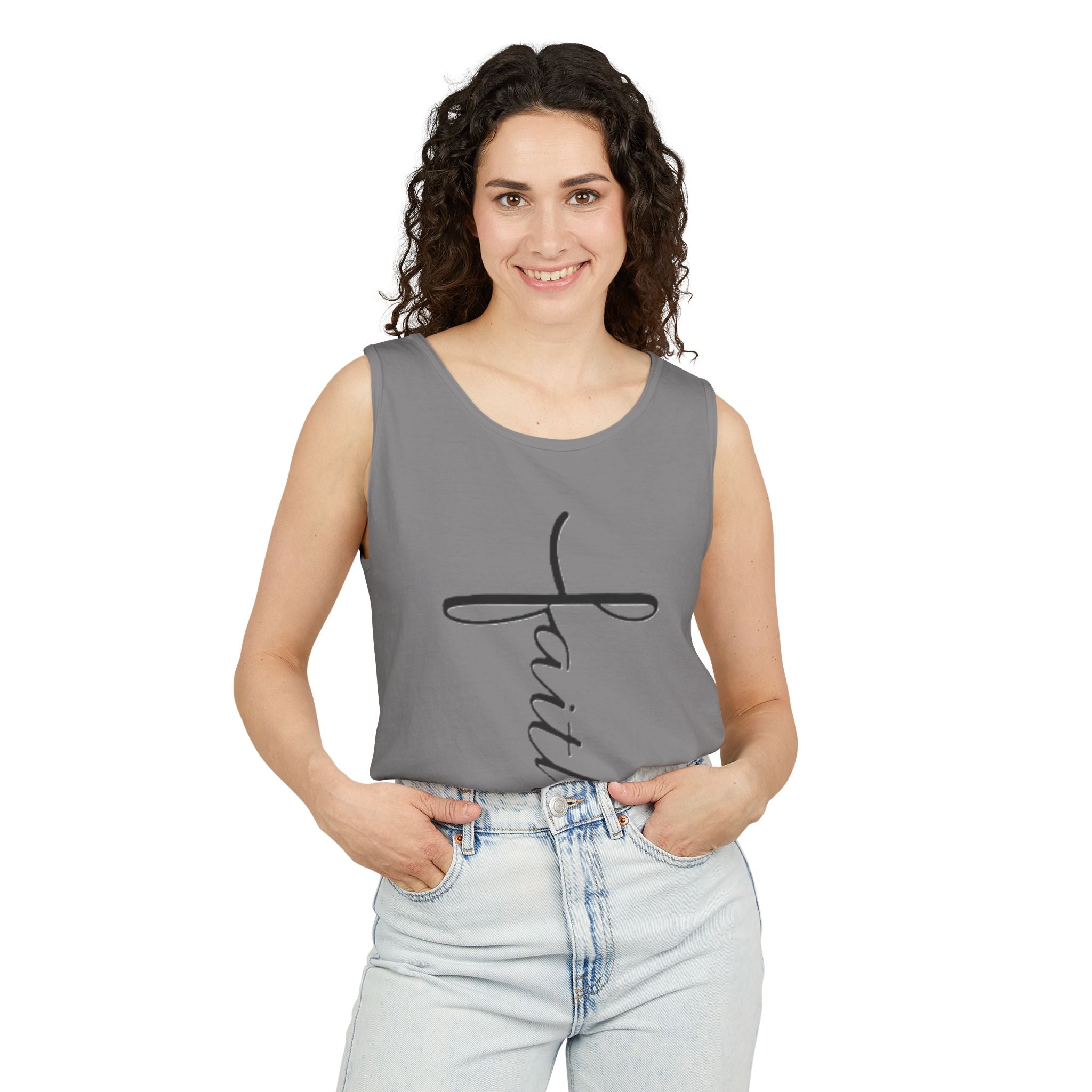 Garment-Dyed Tank Top — Custom Your Design Here