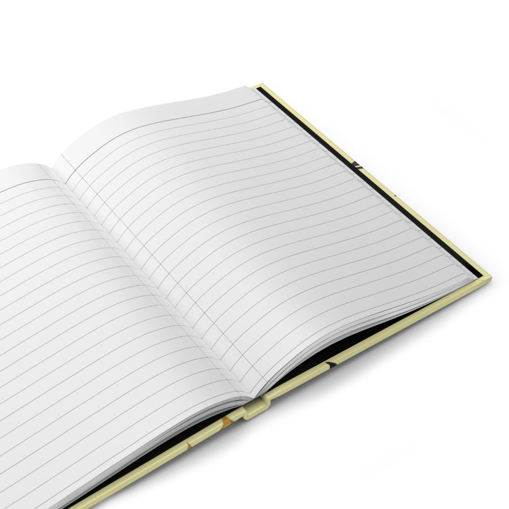 Celestial Sun & Moon Hardcover Journal — Astrology-Inspired Matte Notebook