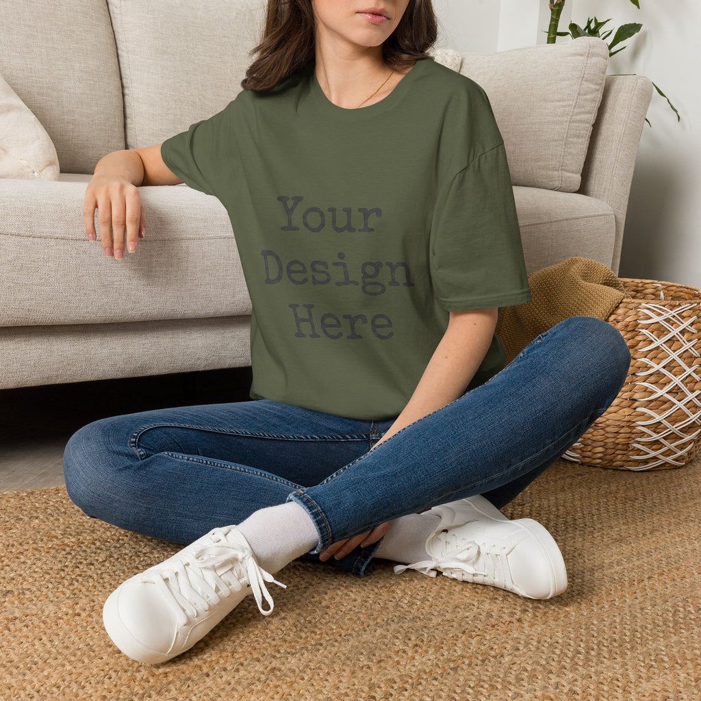 Customizable White T‑Shirt — Your Design Here Tee