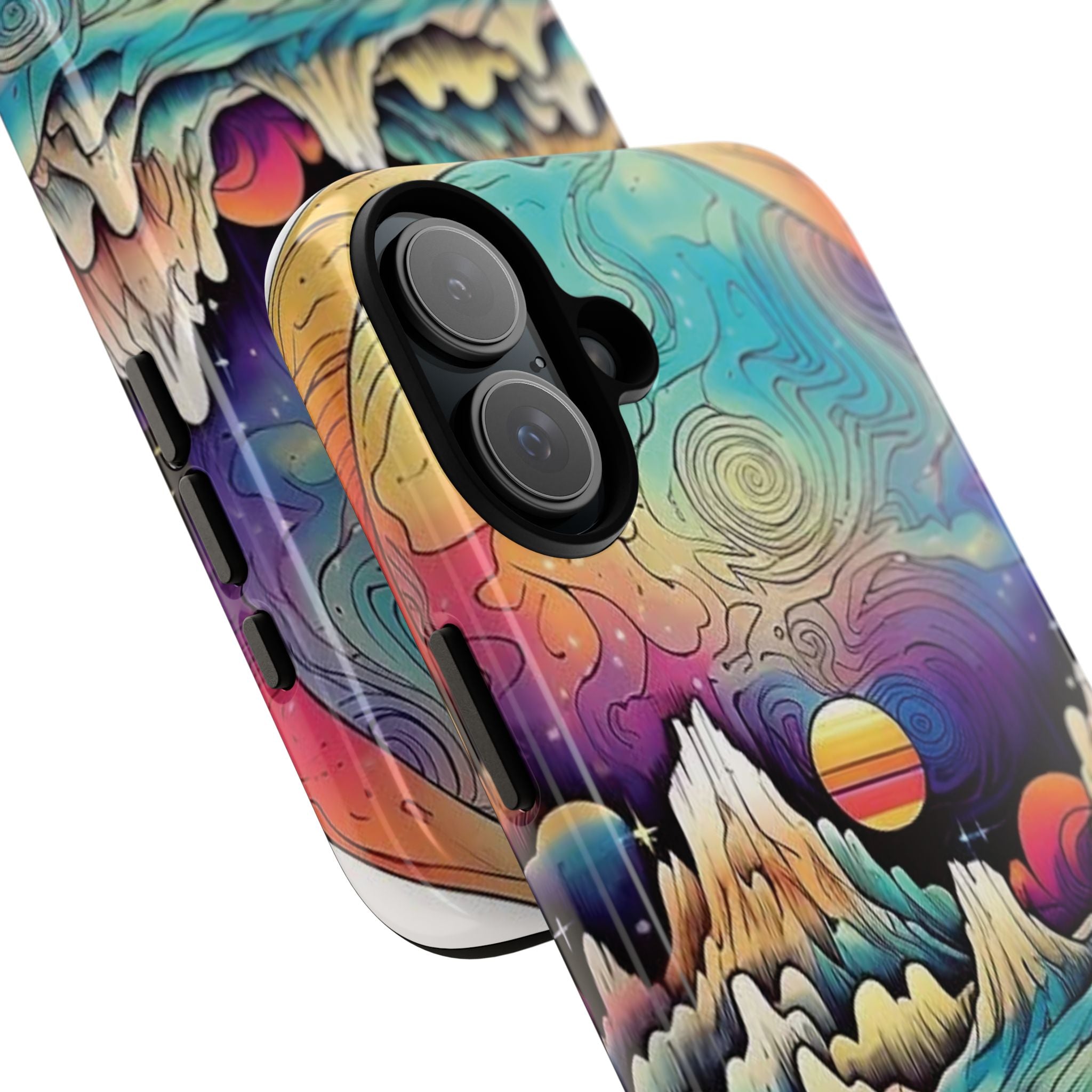 Psychedelic Mountain Sunset Tough Case