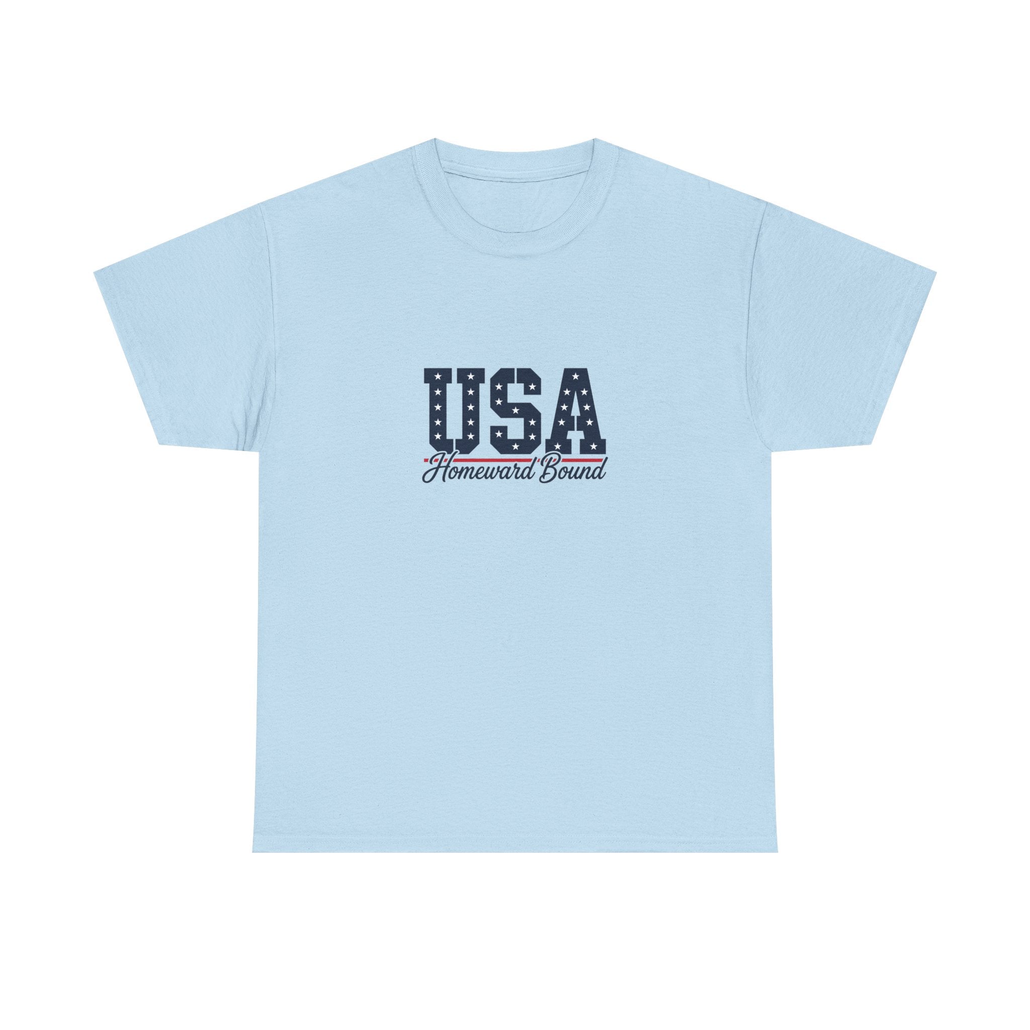 USA Homeward Bound T-Shirt — Patriotic Tee for 4th of July