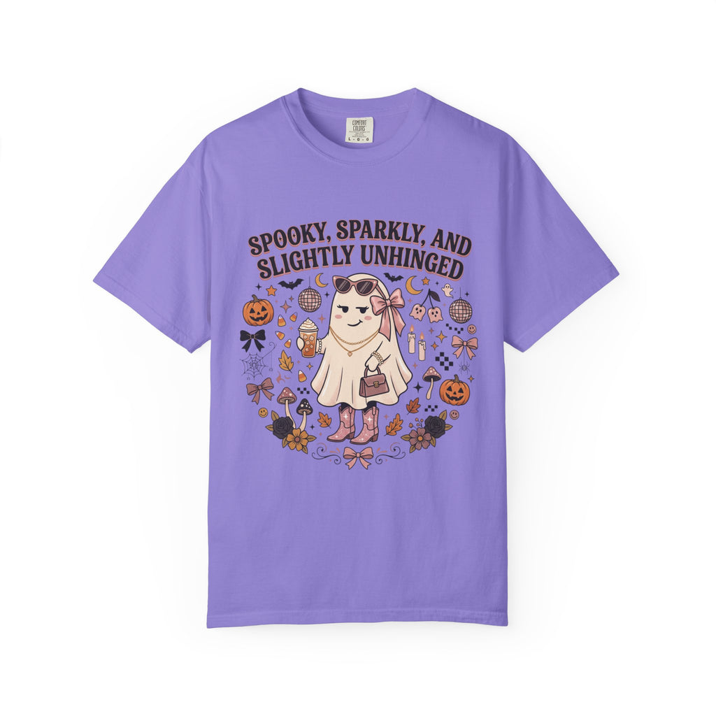 Spooky, Sparkly & Slightly Unhinged Halloween T-Shirt