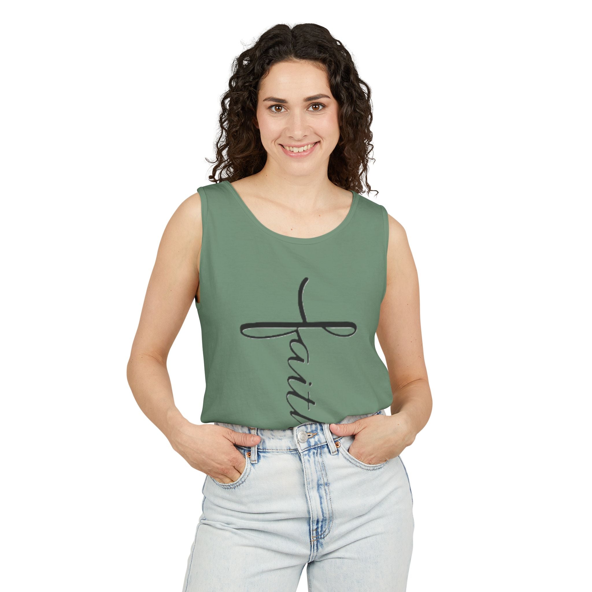Garment-Dyed Tank Top — Custom Your Design Here