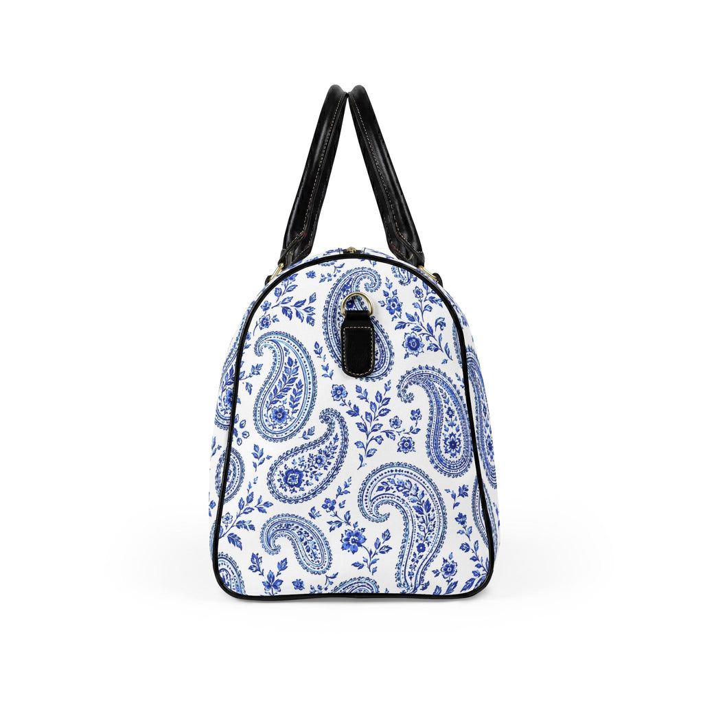 Faux Leather Travel Bag