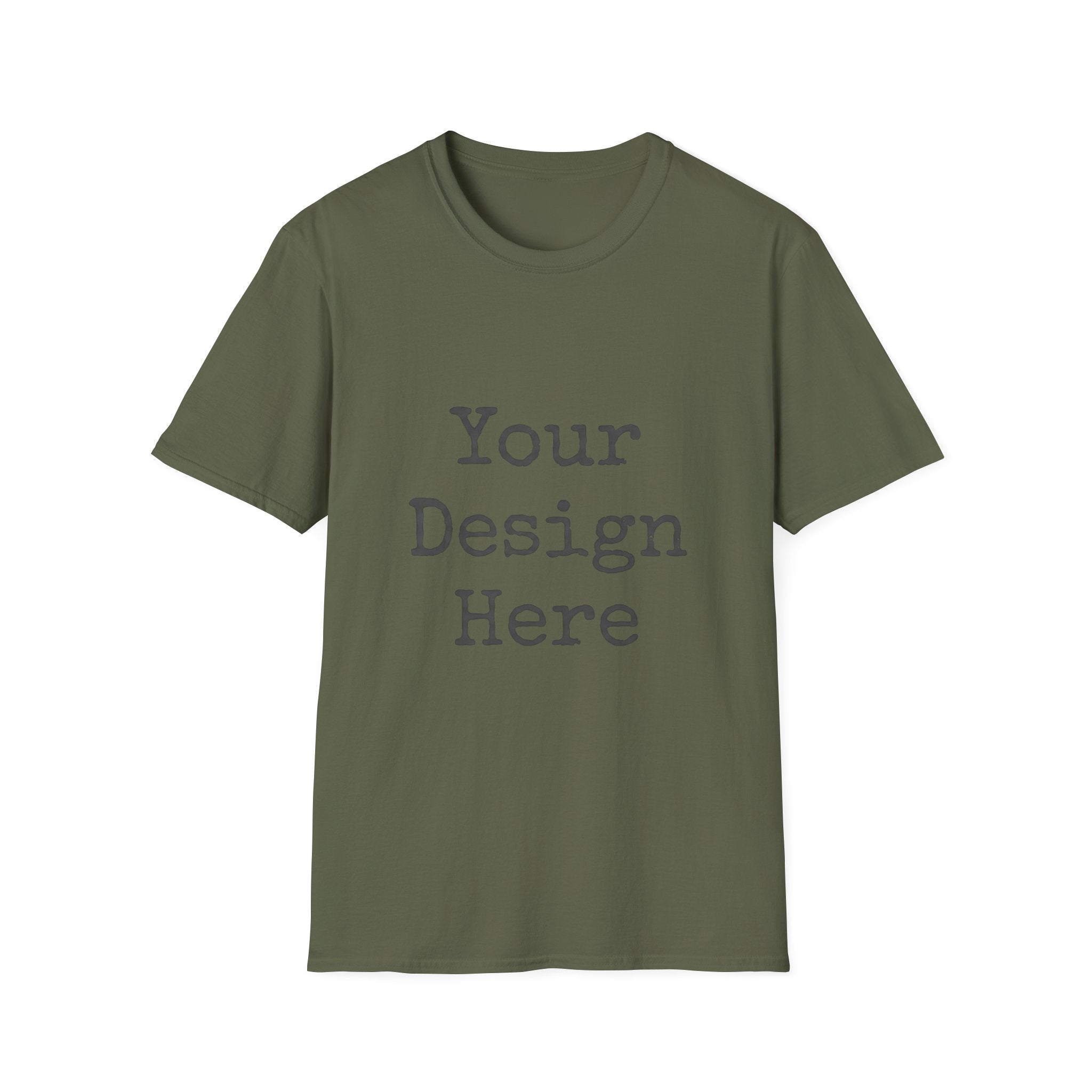 Customizable White T‑Shirt — Your Design Here Tee
