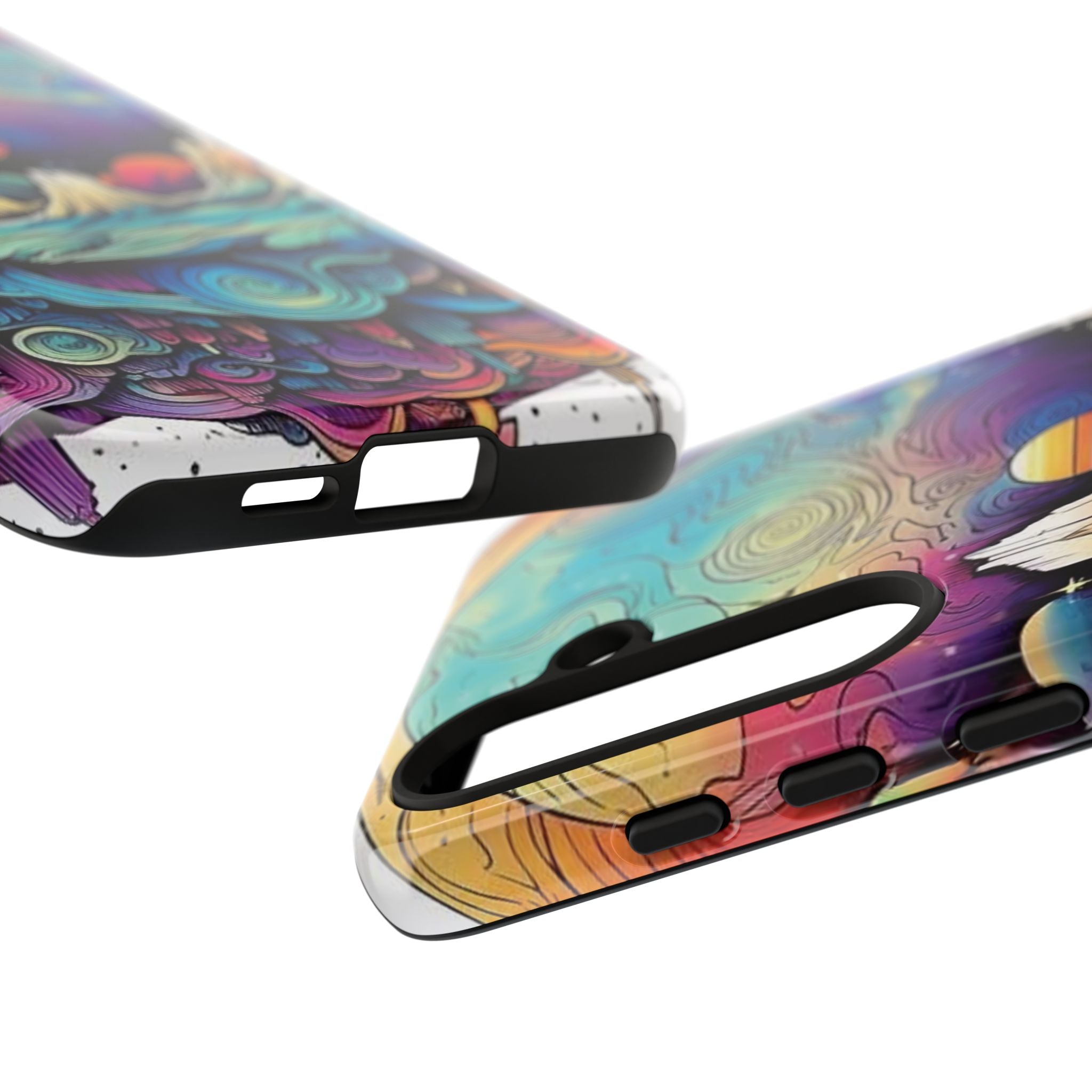 Psychedelic Mountain Sunset Tough Case