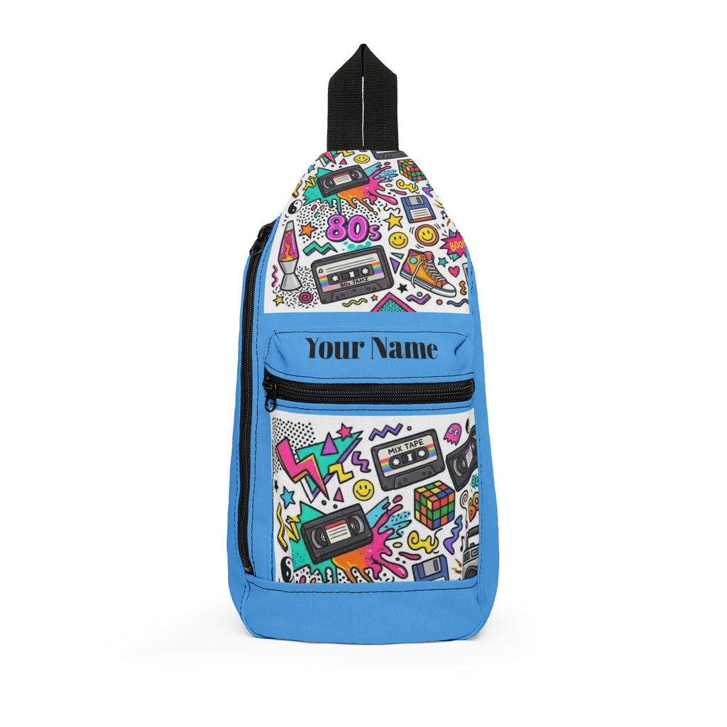 Makeup Girl Sling Bag — Personalized Cosmetic Pattern Crossbody
