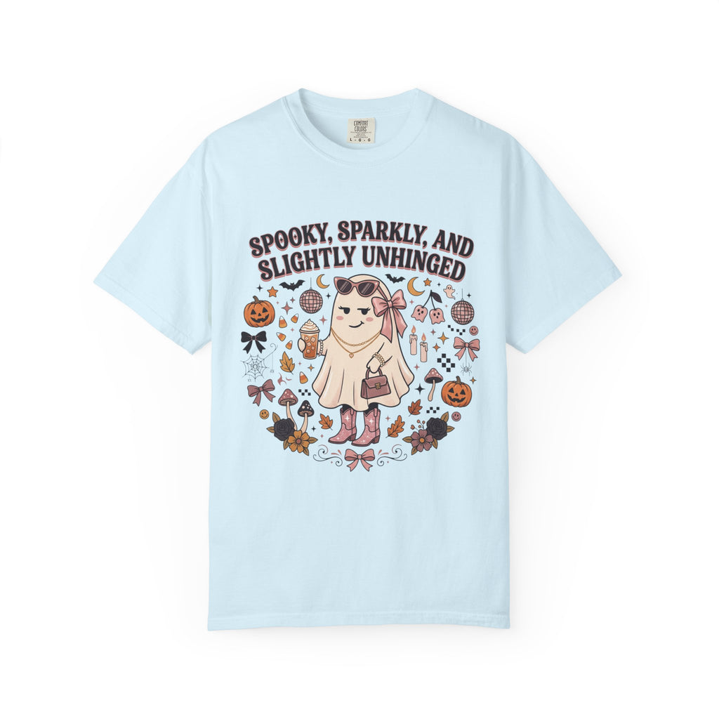 Spooky, Sparkly & Slightly Unhinged Halloween T-Shirt