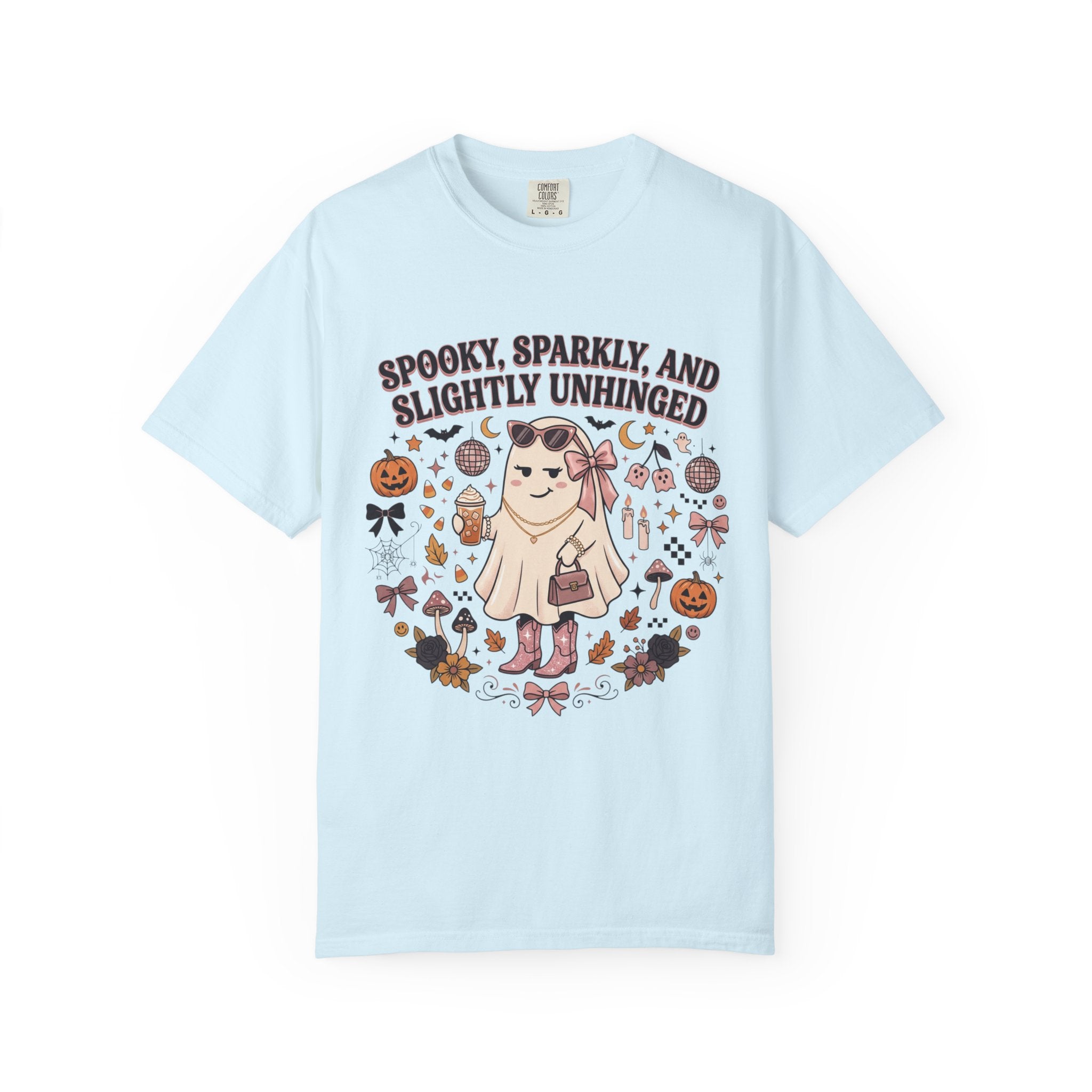 Spooky, Sparkly & Slightly Unhinged Halloween T-Shirt