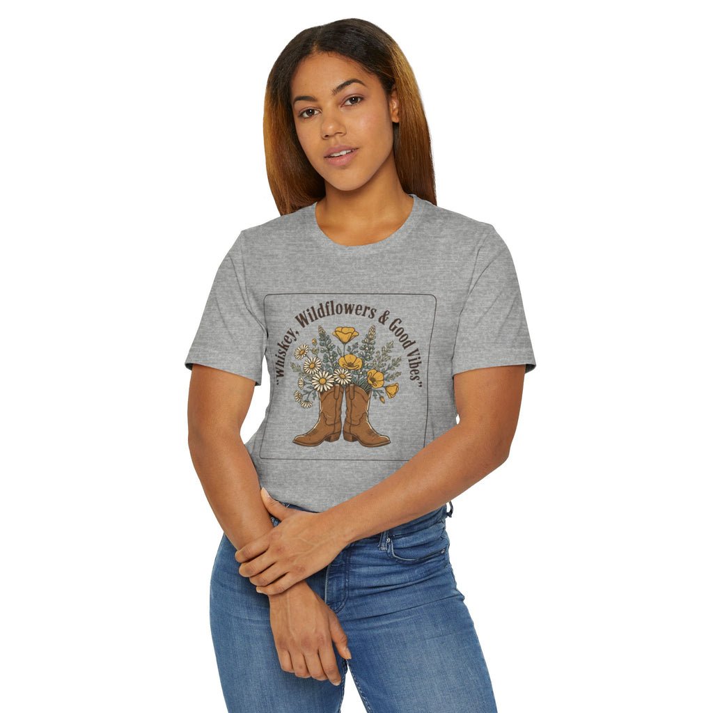 Wildflowers & Good Vibes Graphic Tee | Graphic Tee