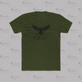 Eagle Graphic Tee — “The 2% We Broke The Cycle” Inspirational Crew Shirt
