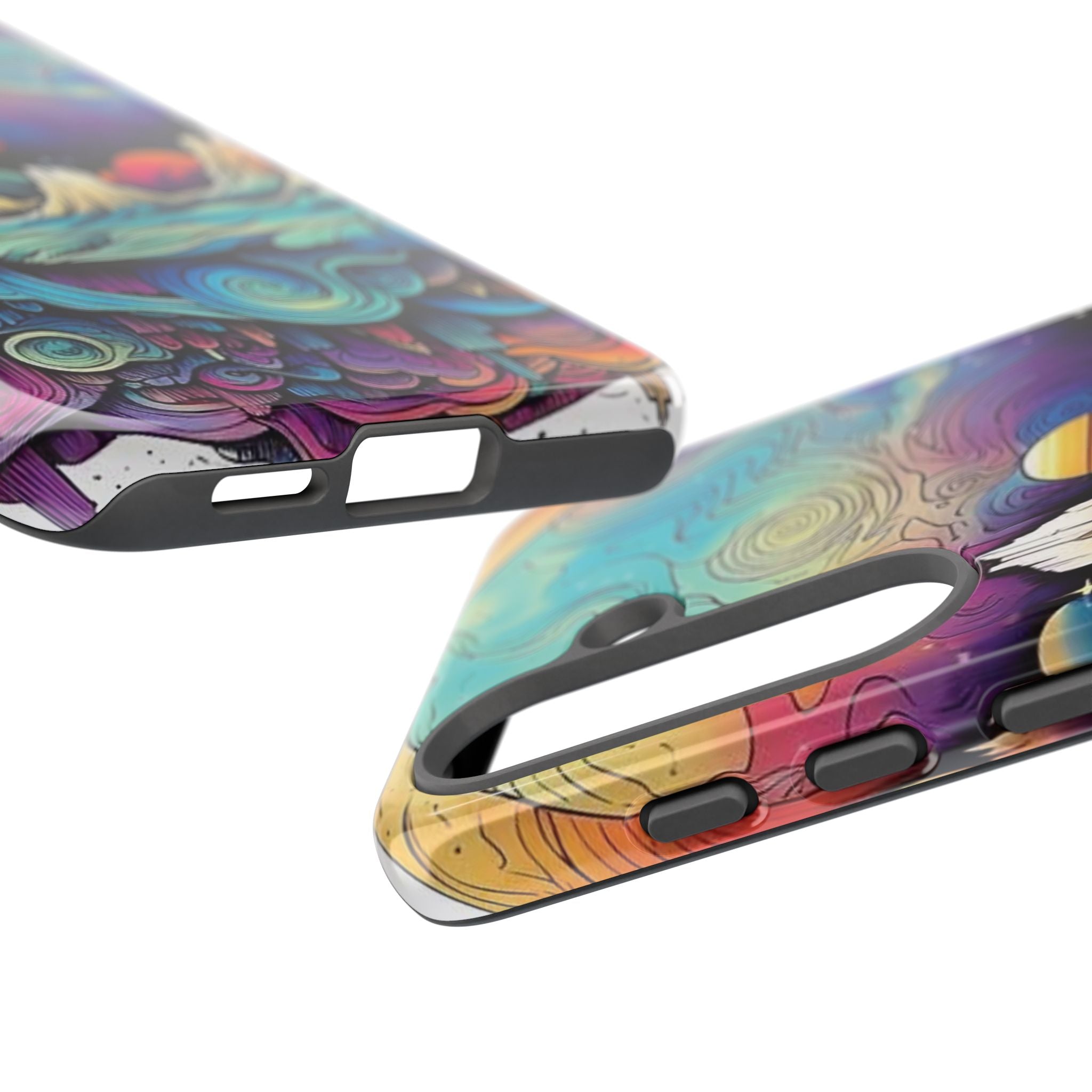 Psychedelic Mountain Sunset Tough Case