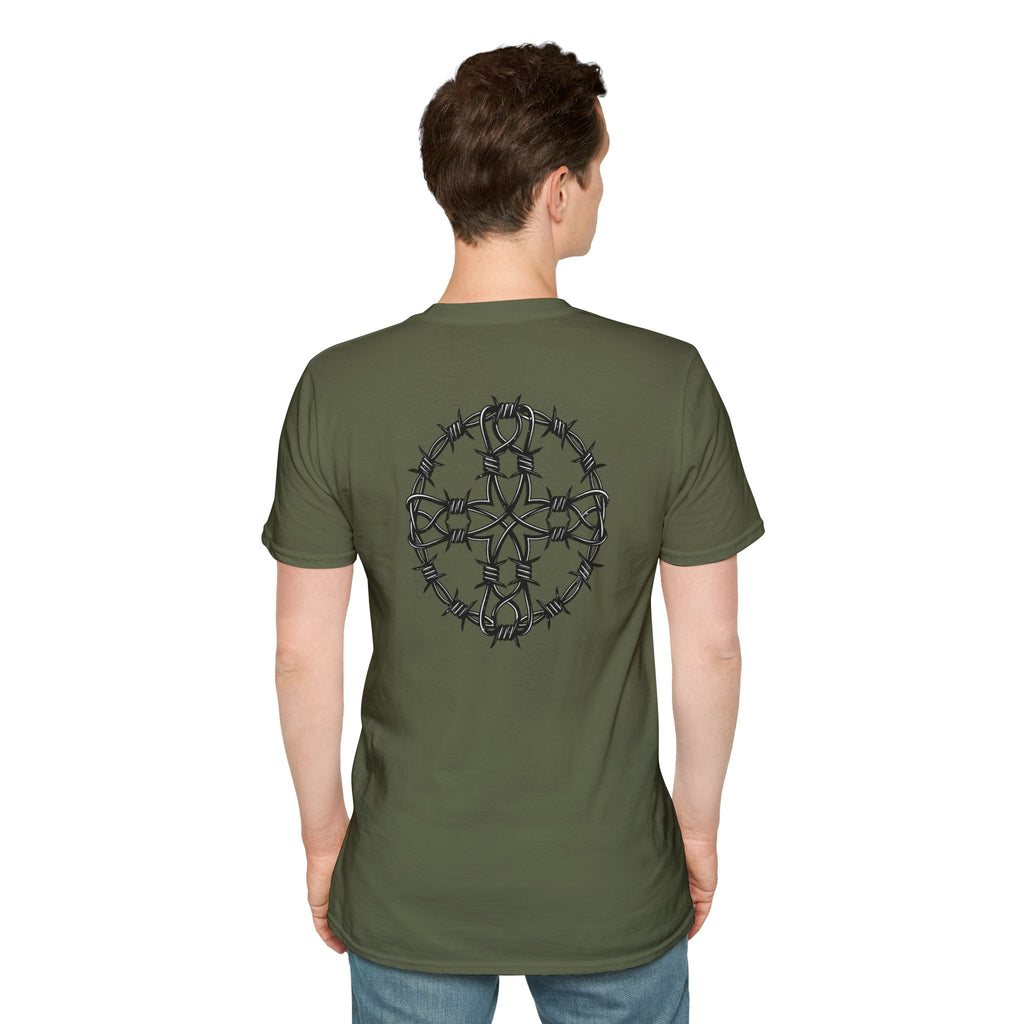 Barb Wire Cross Tee|