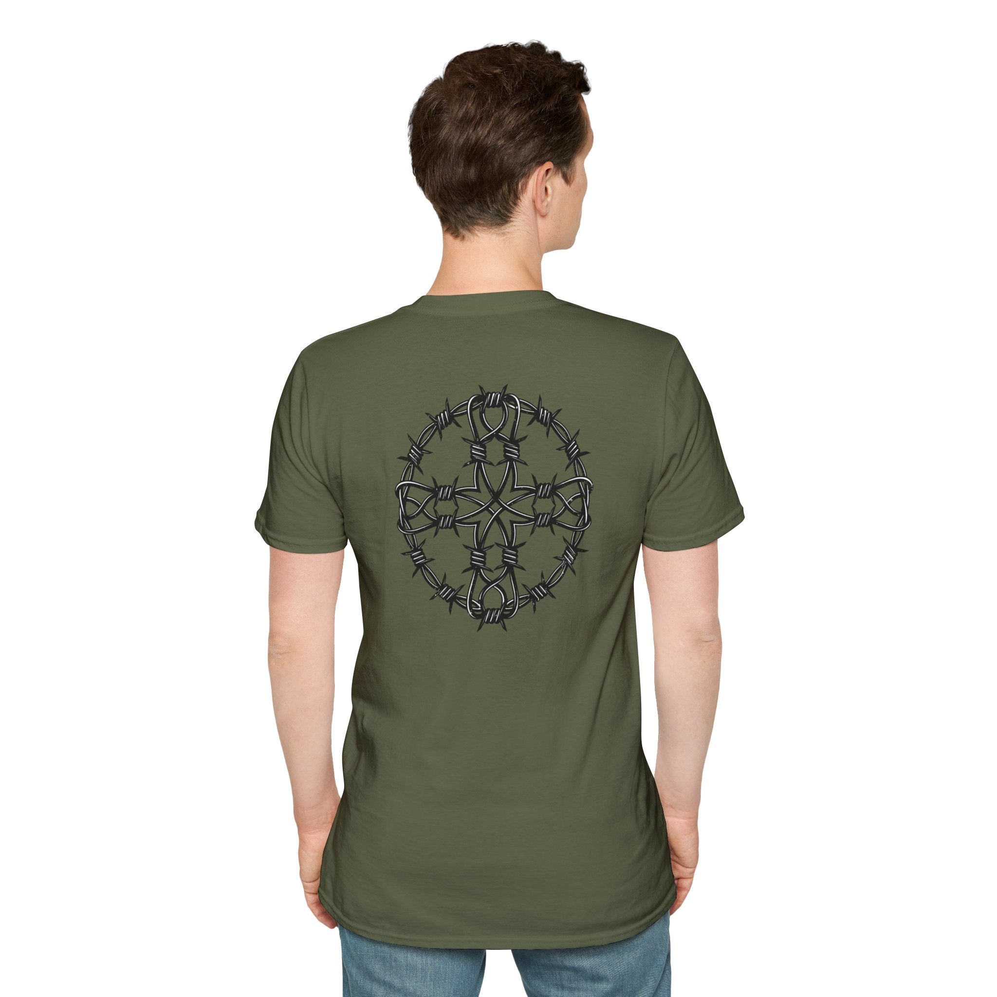 Barb Wire Cross Tee|