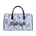 Faux Leather Travel Bag