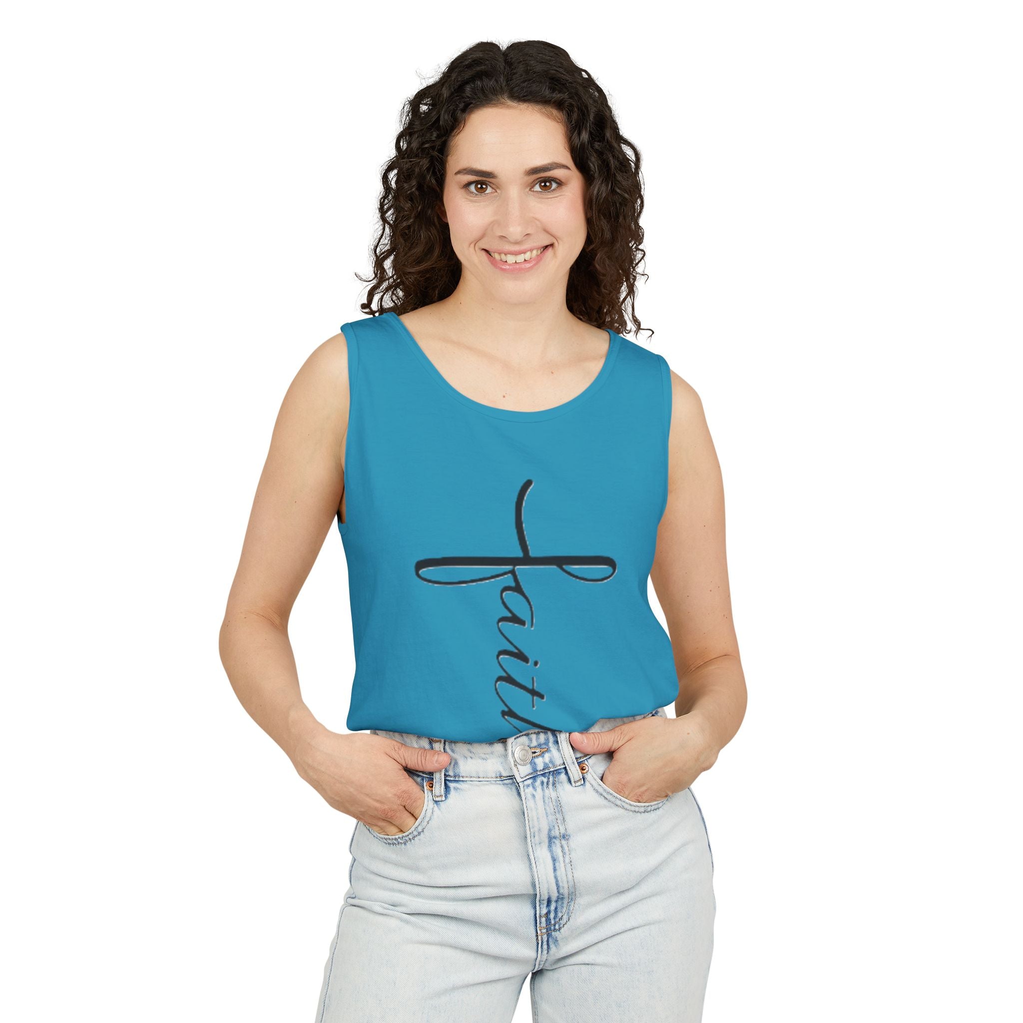 Garment-Dyed Tank Top — Custom Your Design Here