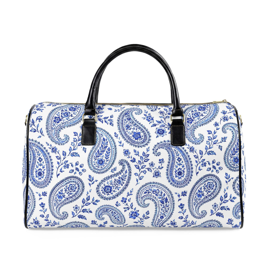 Faux Leather Travel Bag
