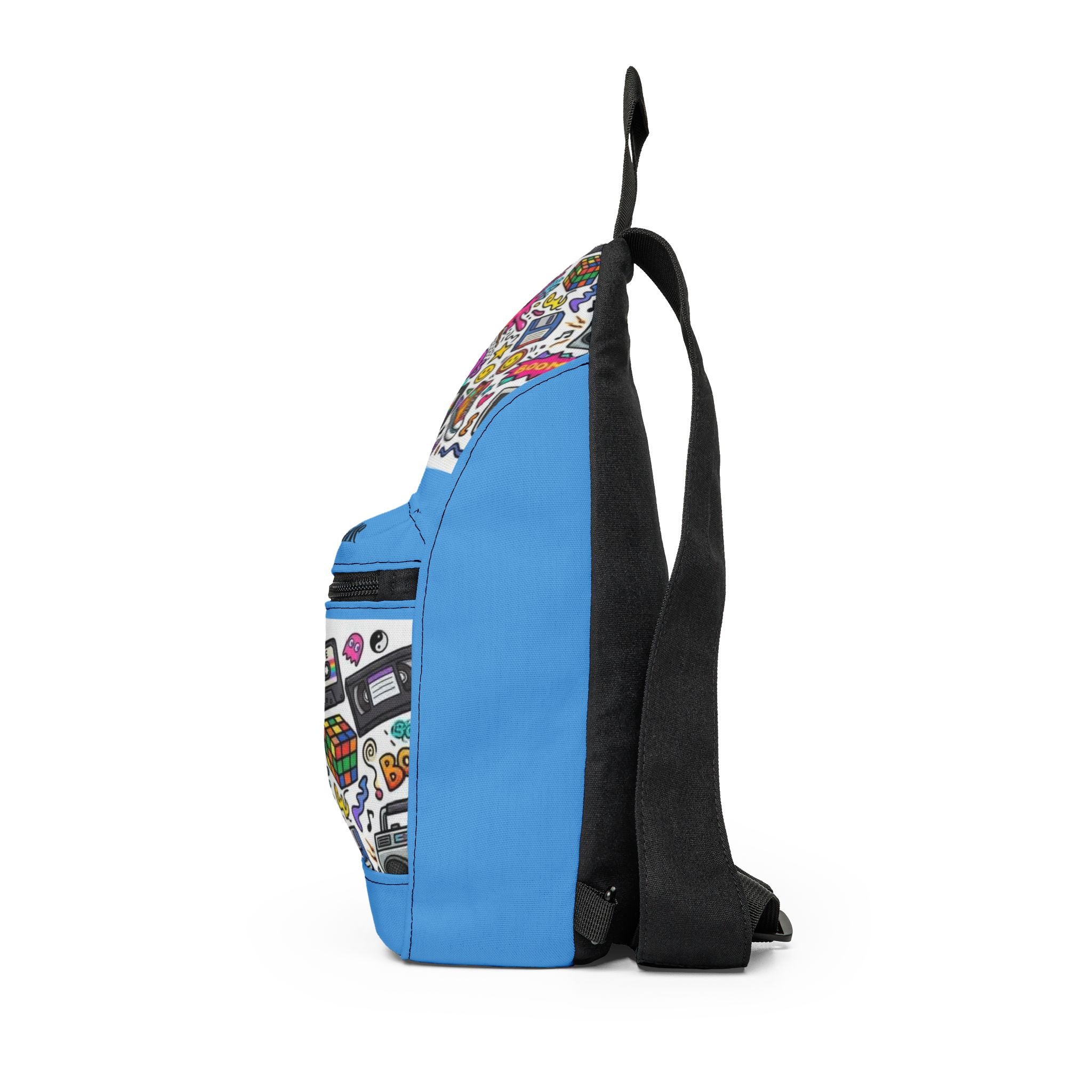 Makeup Girl Sling Bag — Personalized Cosmetic Pattern Crossbody