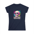Skull Lash Tee — "Lashes Longer Than My Patience" Graphic T-Shirt