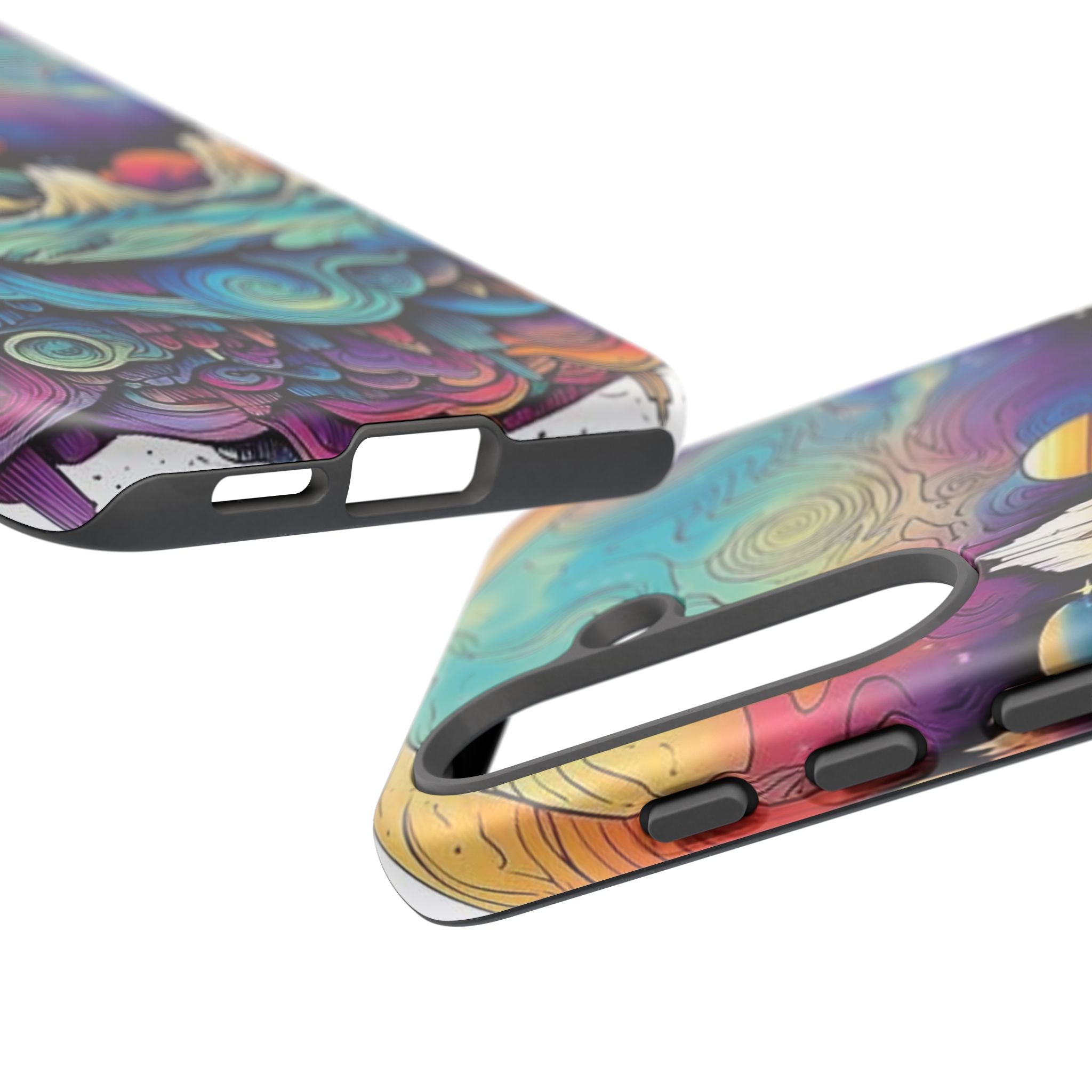 Psychedelic Mountain Sunset Tough Case