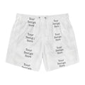 Custom All-Over Print Swim Trunks — Personalized Beach Shorts