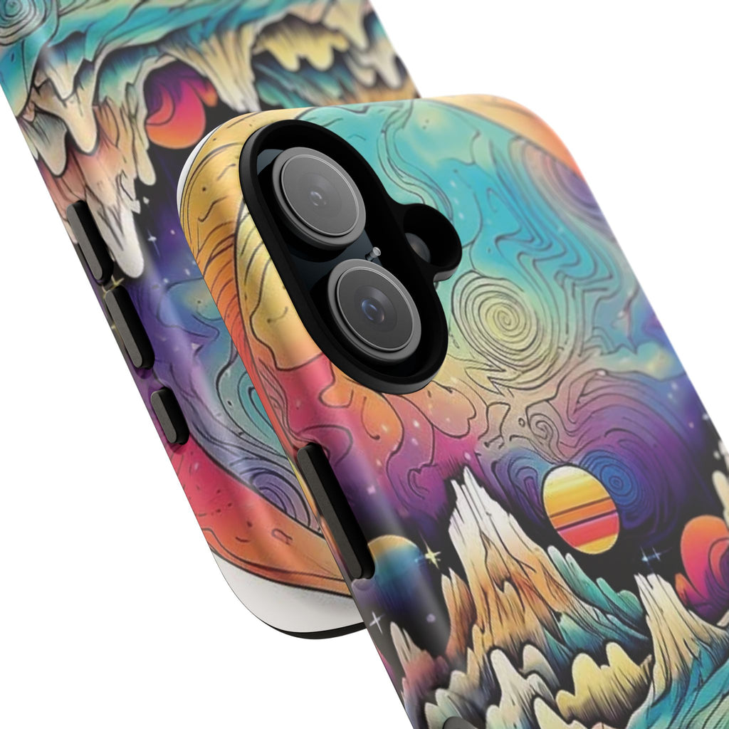 Psychedelic Mountain Sunset Tough Case