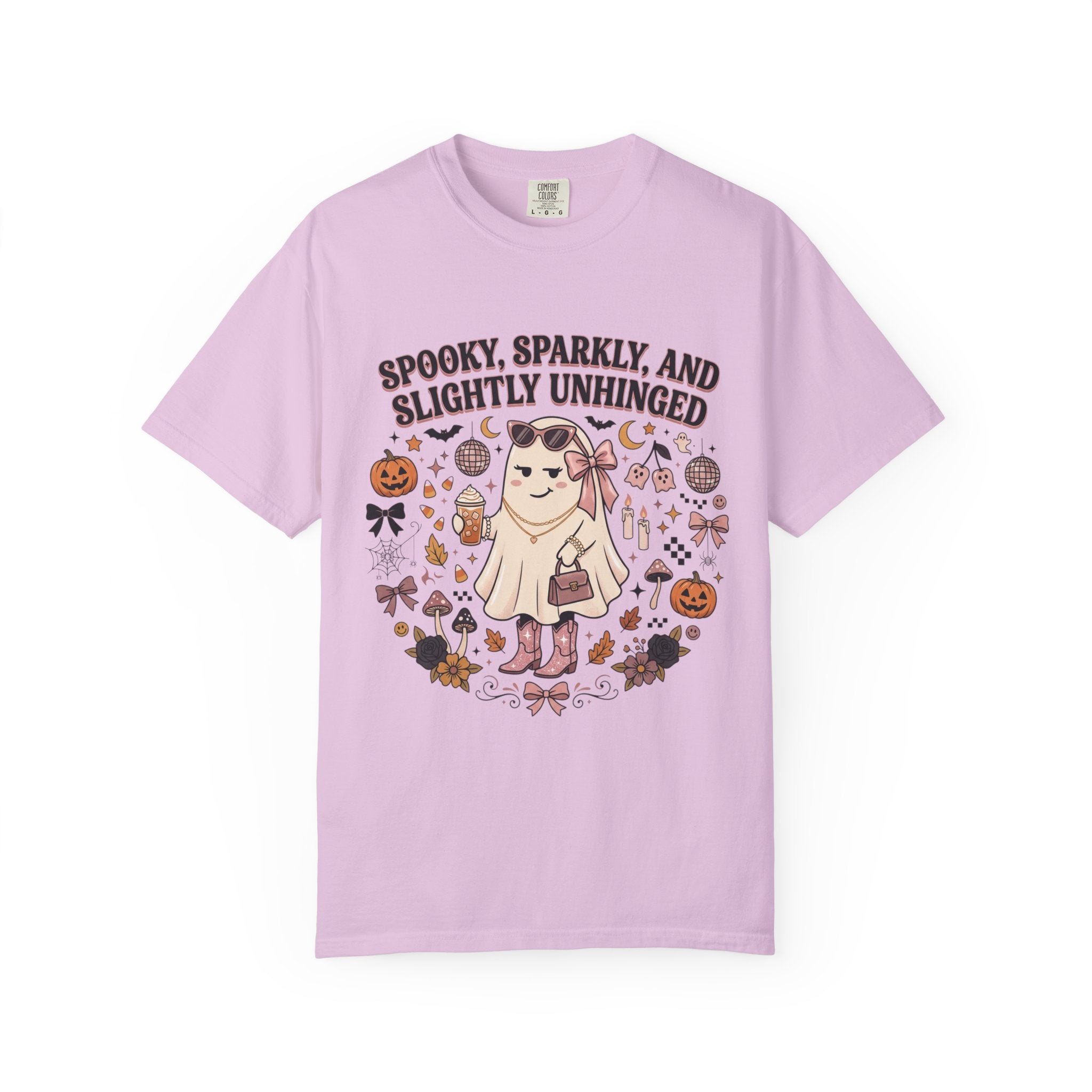 Spooky, Sparkly & Slightly Unhinged Halloween T-Shirt