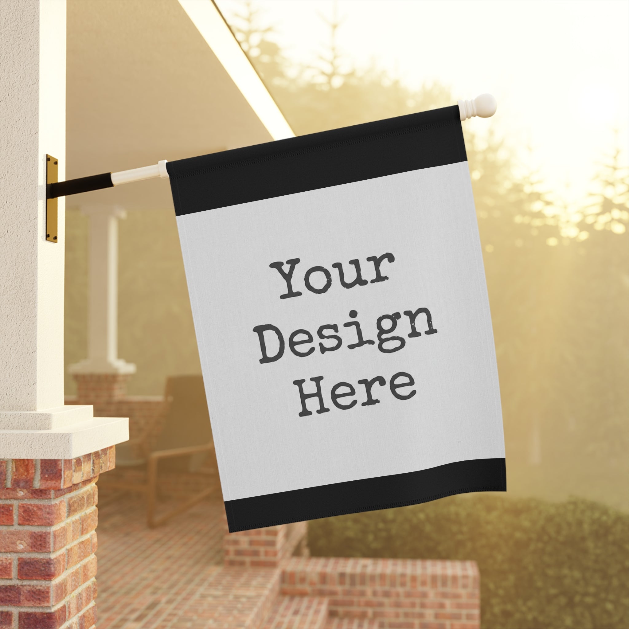 Custom Garden Flag - Personalized House Banner for Yard, Porch & Seasonal Decor