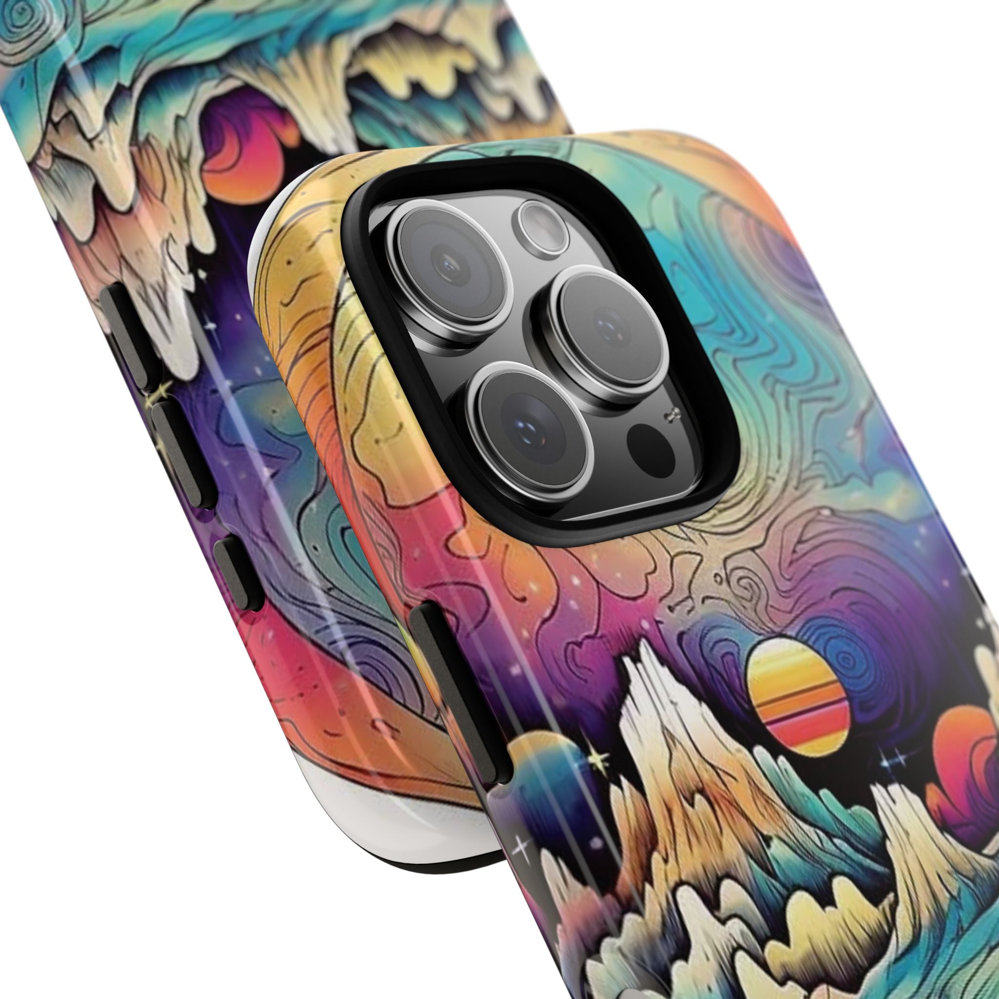 Psychedelic Mountain Sunset Tough Case