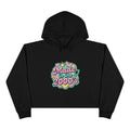 Made in the 2000s Crop Hoodie – Retro Y2K Graphic Cropped Sweatshirt
